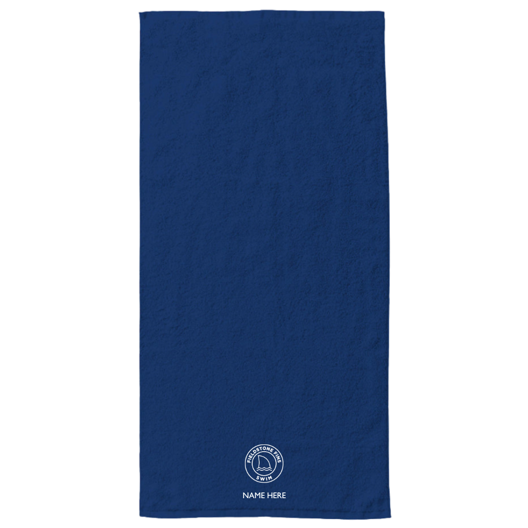 34" x 70" Velour Towel (Customized) - Fieldstone