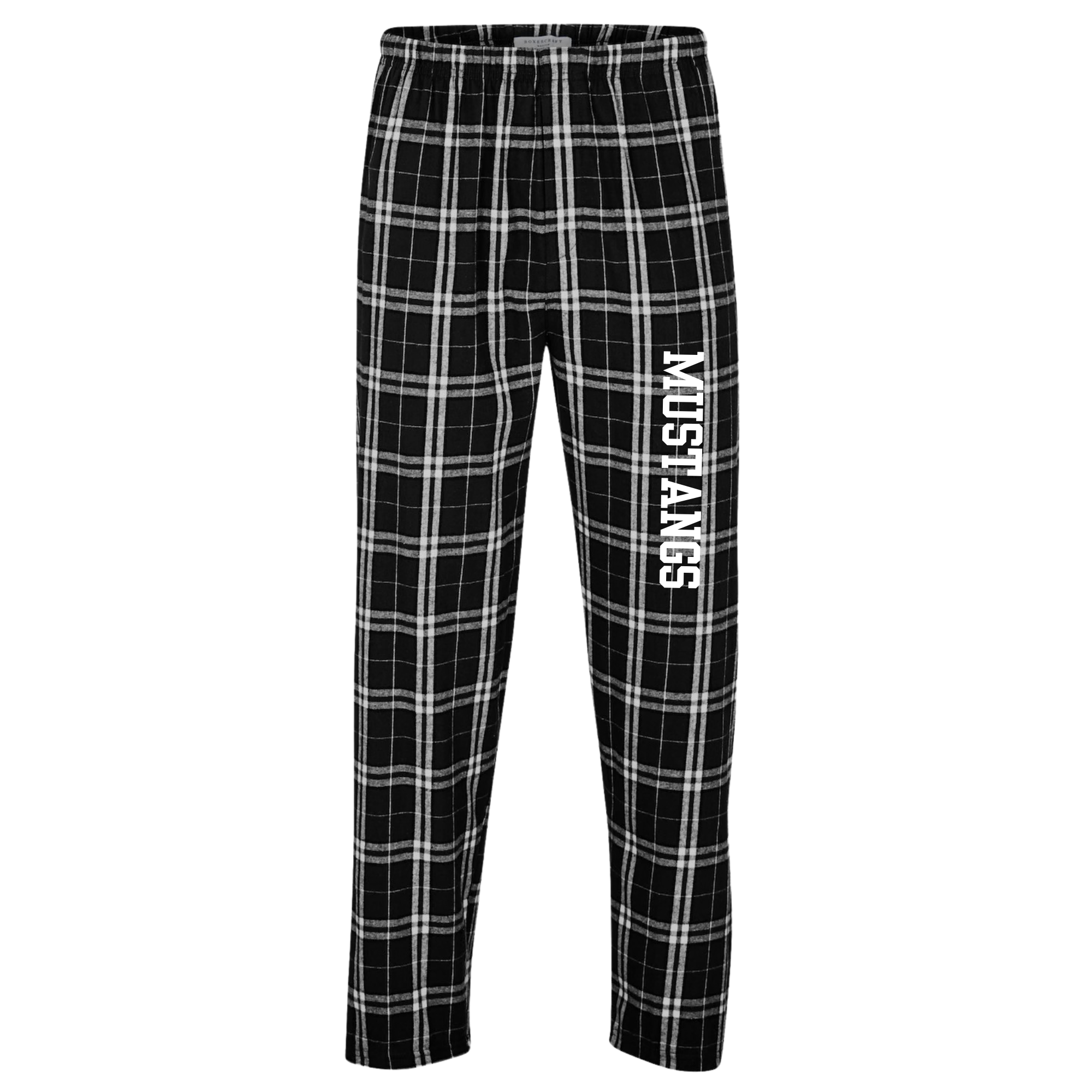 Boxercraft Flannel Pants (Customized) - Milton Mustangs