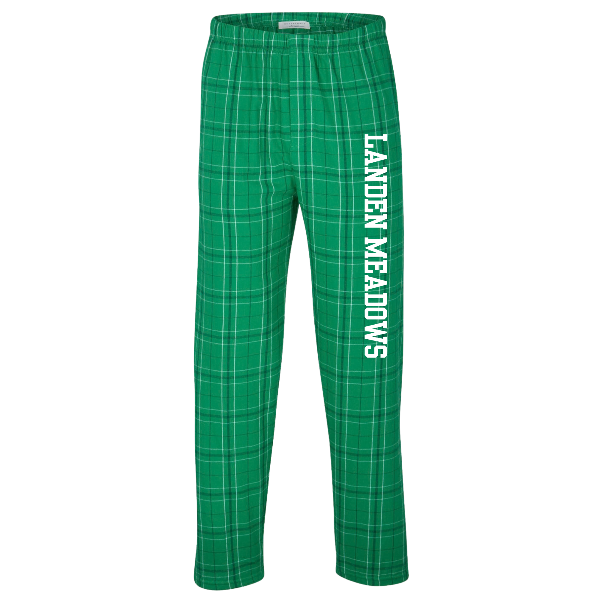 Boxercraft Flannel Pants (Heat Press) - Landen Meadows