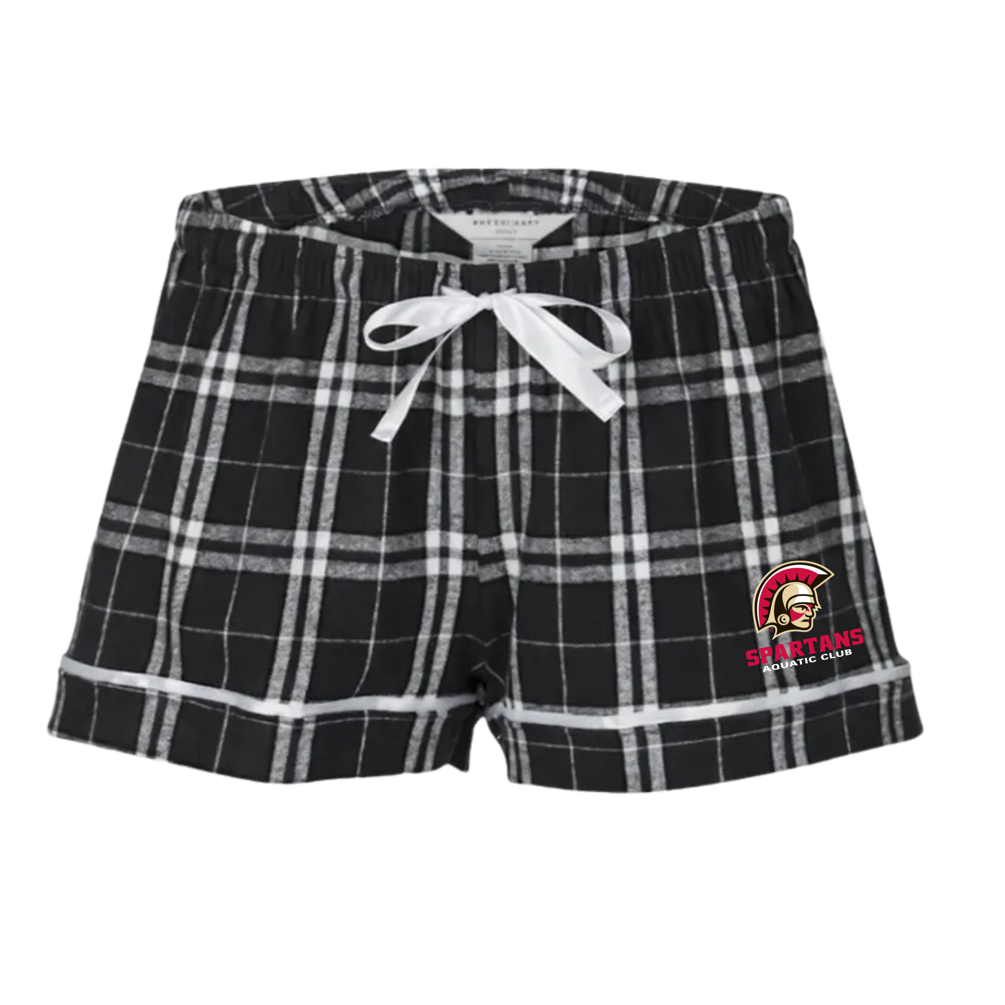 Boxercraft Women's Flannel Short (Heat Press) - Spartans