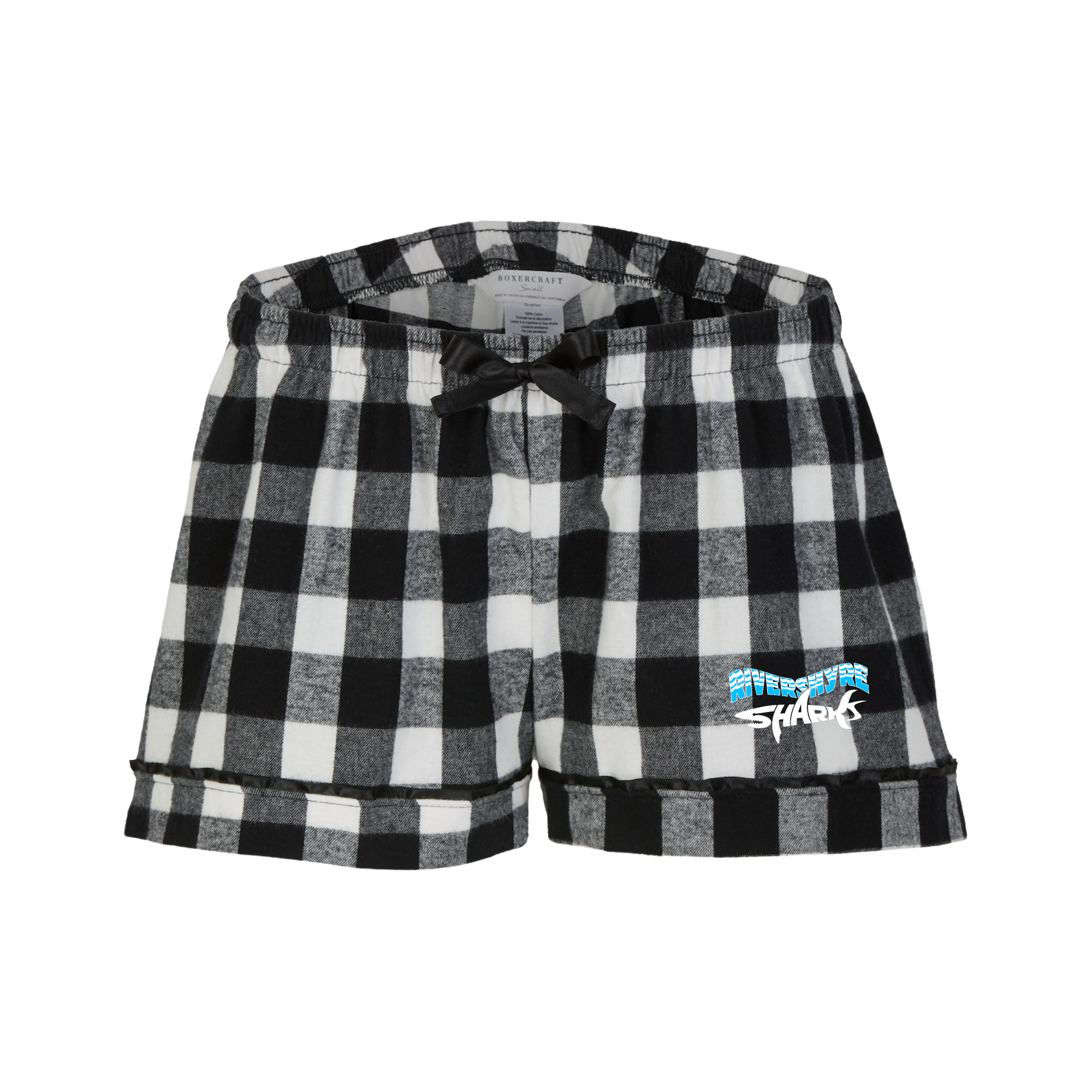 Boxercraft Women's Flannel Short (Heat Pressed) - Rivershyre