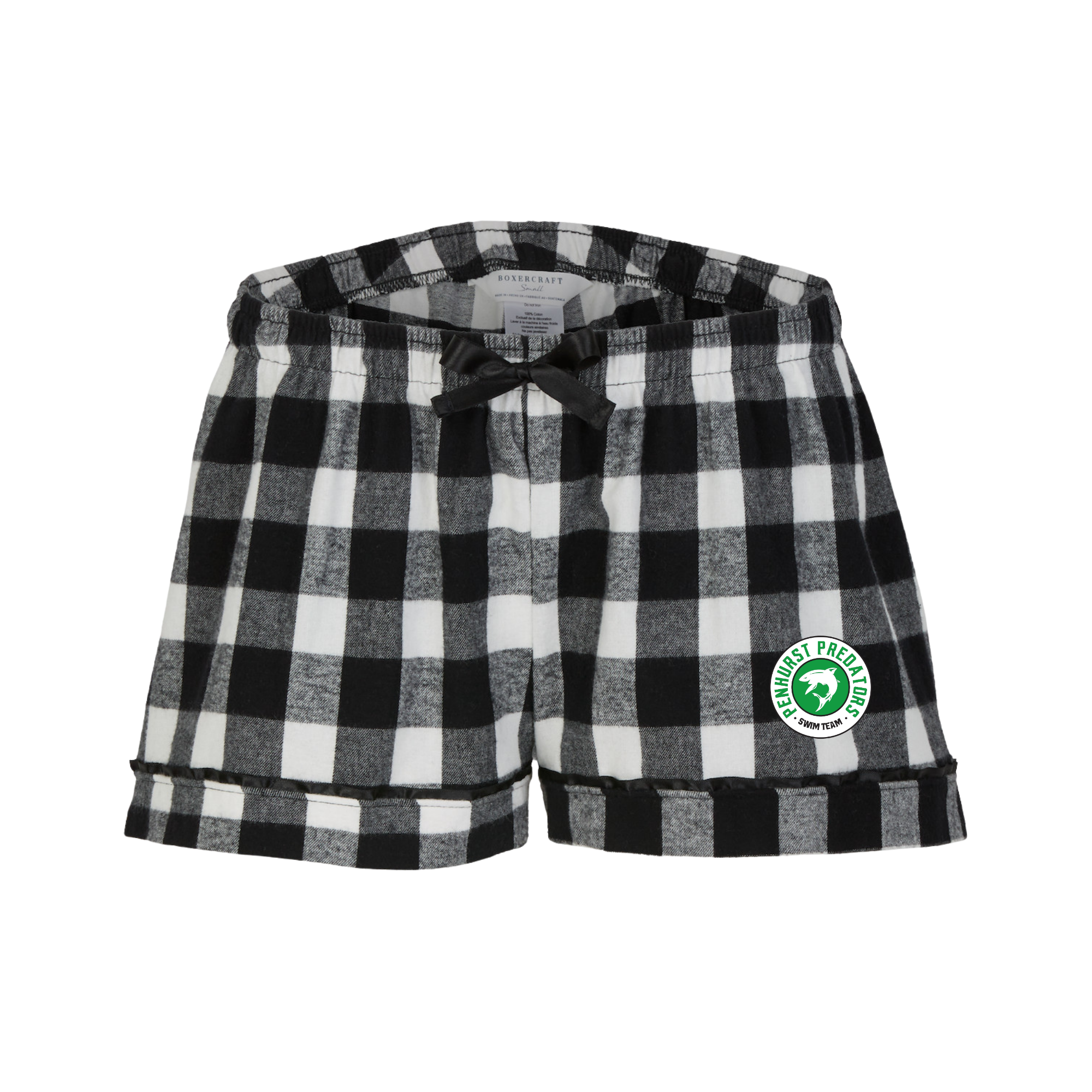 Boxercraft Women's Flannel Short (Customized) - Penhurst Predators