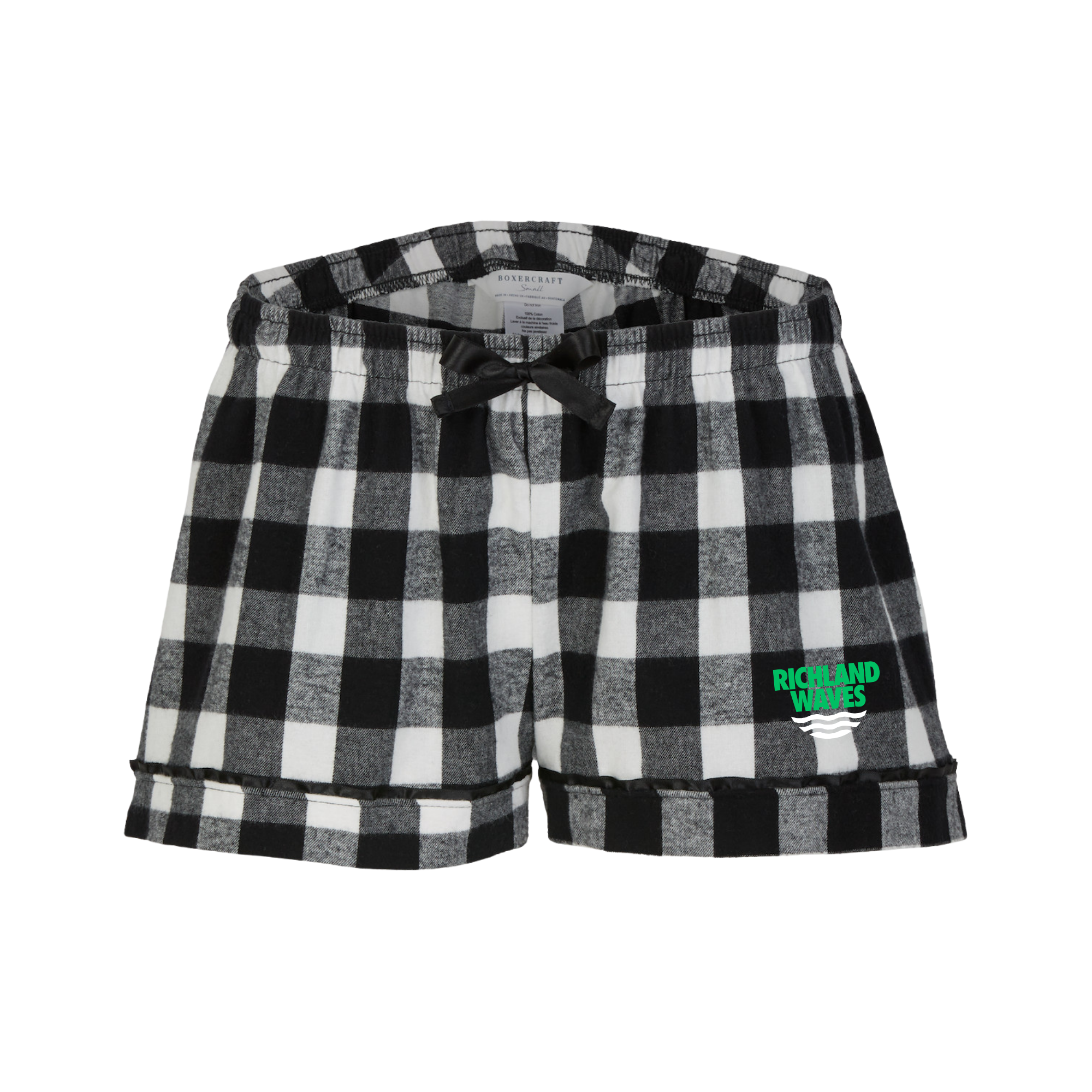 Boxercraft Women's Flannel Short (Customized) - NEW DESIGN - Richland