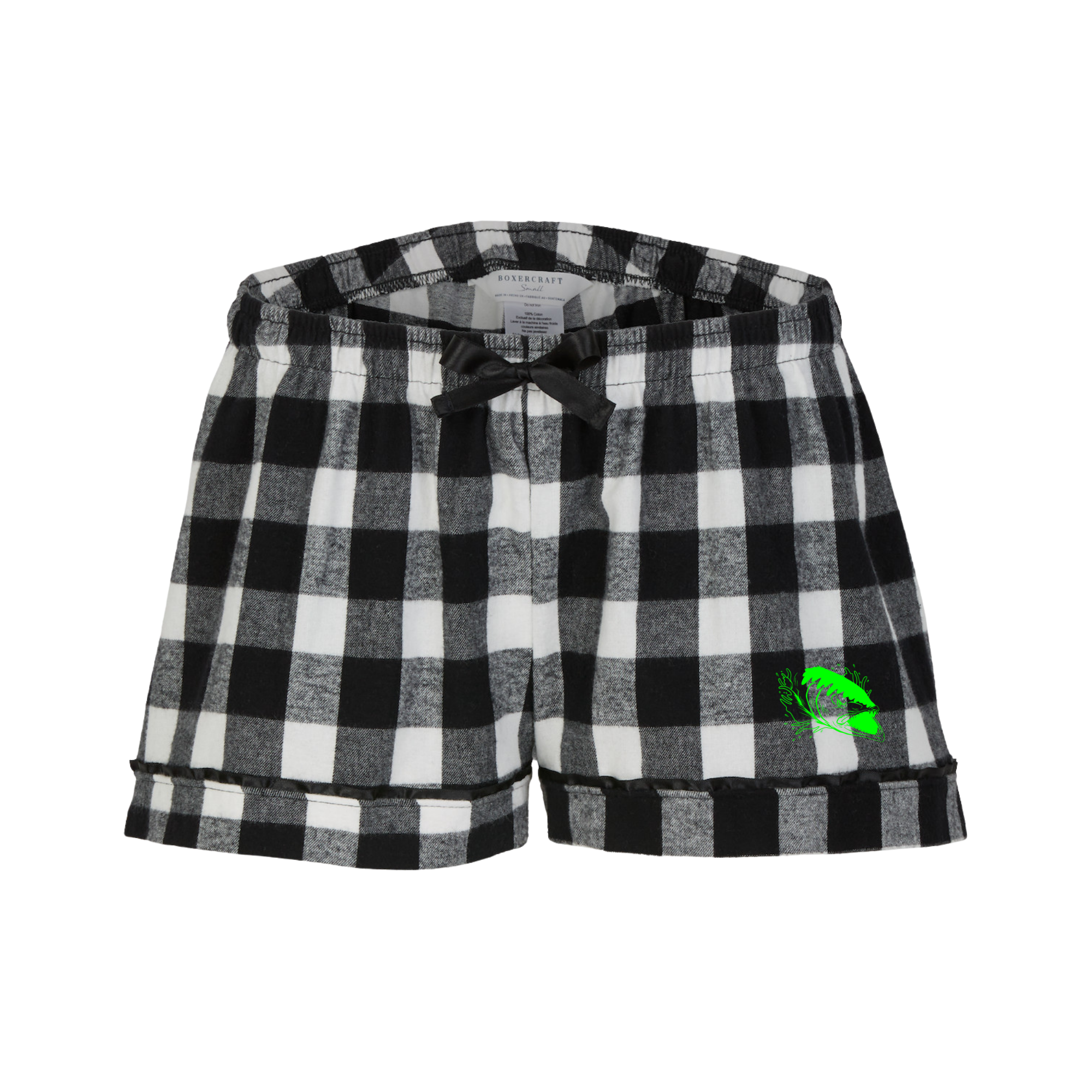 Boxercraft Women's Flannel Short (Heat Press) - Holly Springs