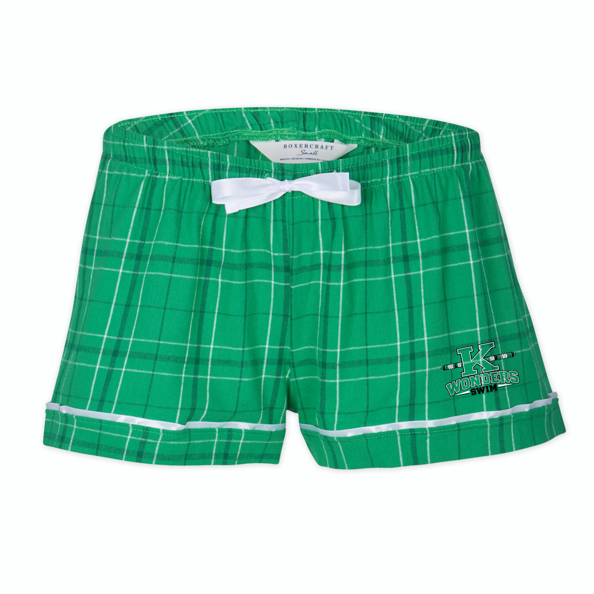 Boxercraft Women's Flannel Short (Heat Press) - A.L. Brown HS
