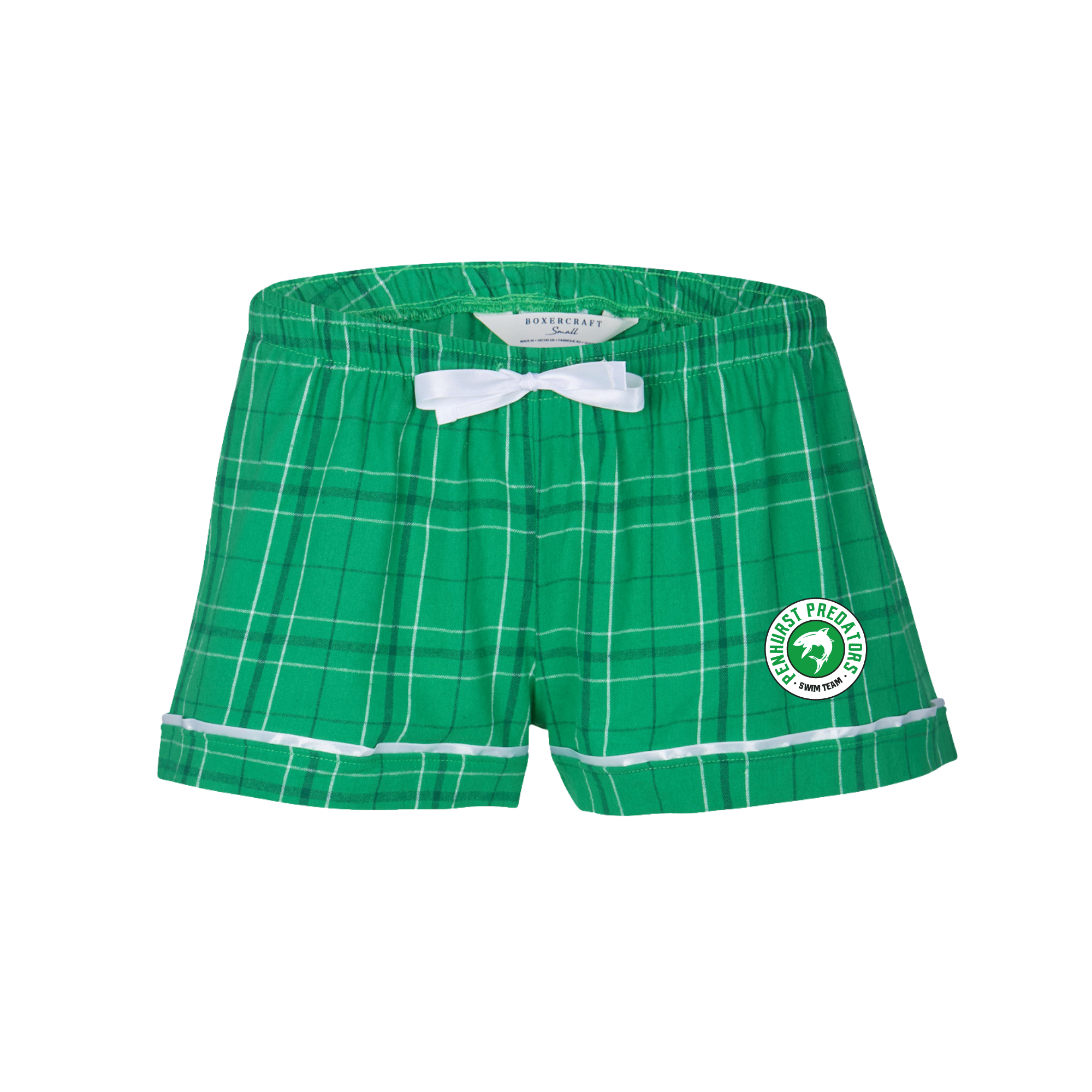 Boxercraft Women's Flannel Short (Customized) - Penhurst Predators