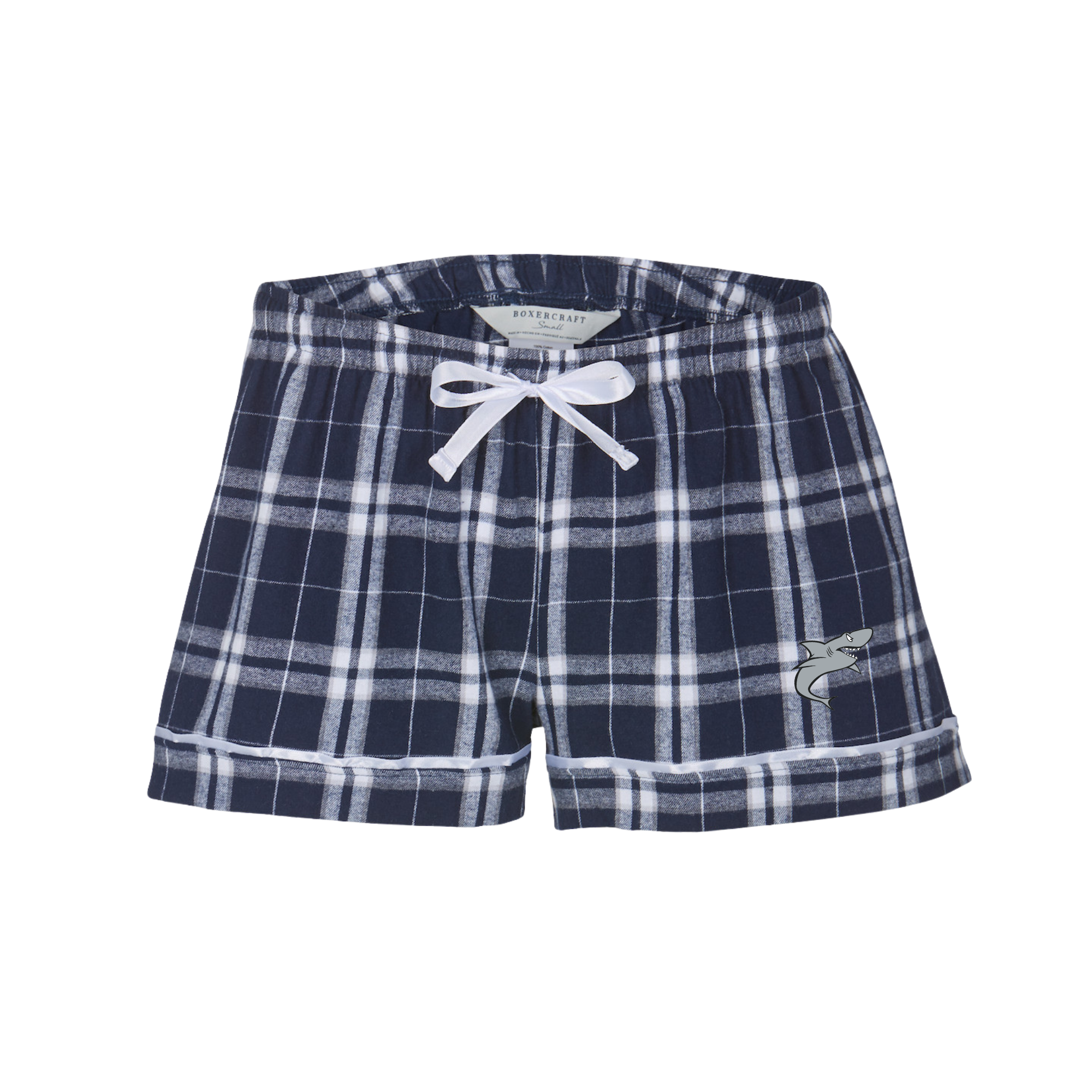 Boxercraft Women's Flannel Short (Heat Press) - Somerset Sharks