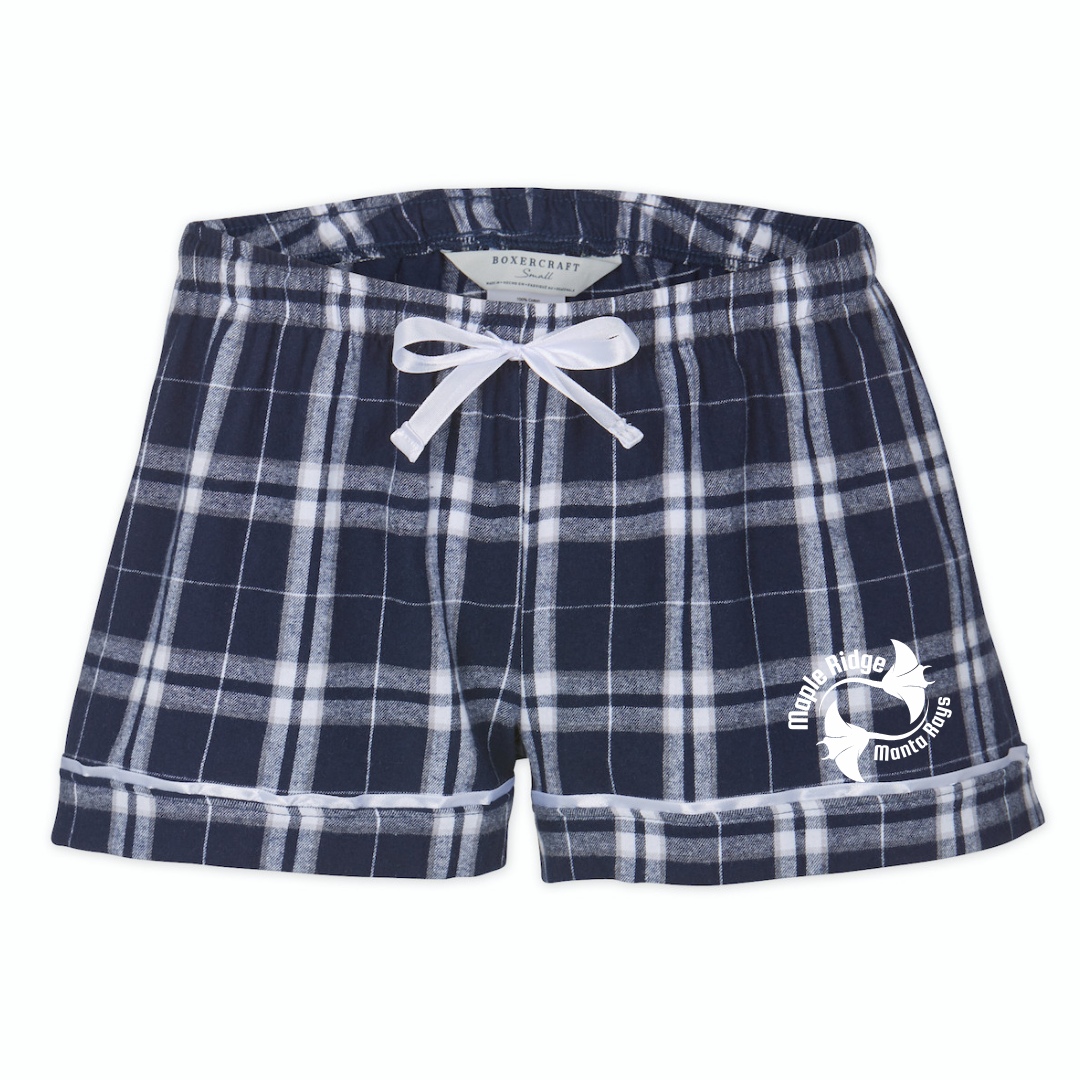 Boxercraft Women's Flannel Short - (Customized) - Maple Ridge