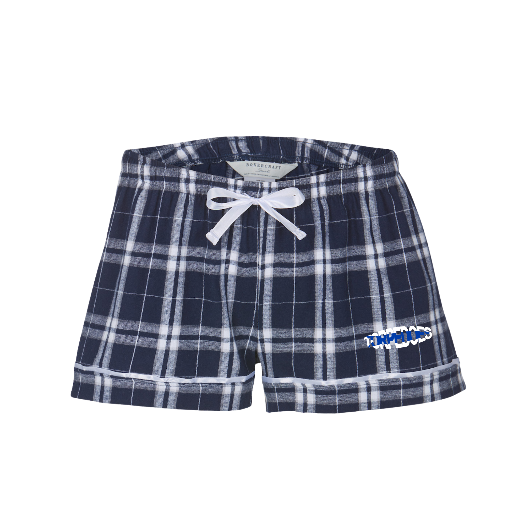 Boxercraft Women's Flannel Short (Customized) - Tuxford