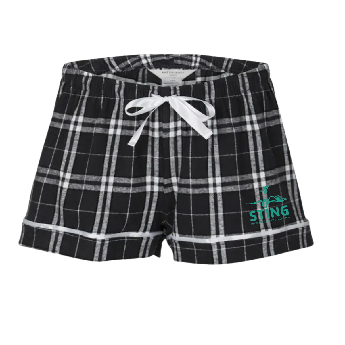 Boxercraft Women's Flannel Short (Heat Press) - Alpharetta Y