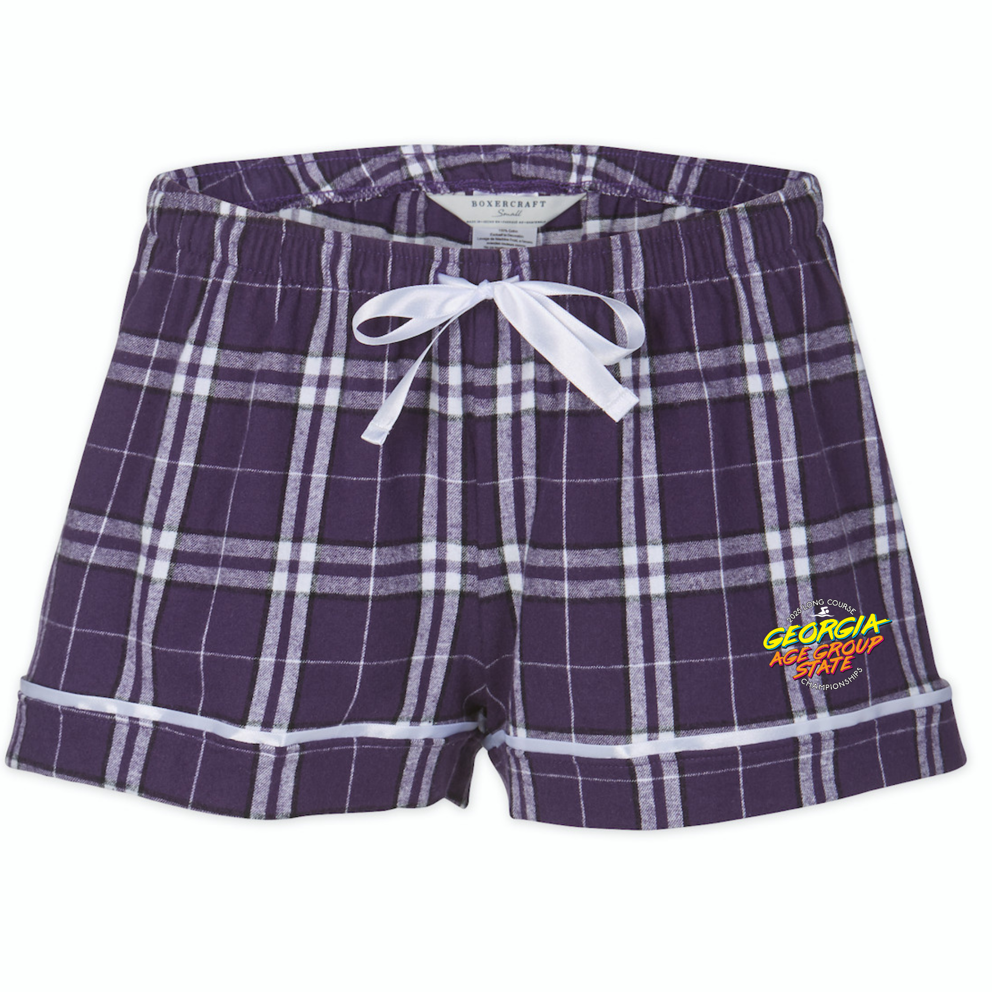 Boxercraft Women's Flannel Short (Customized) - LC Age Group State