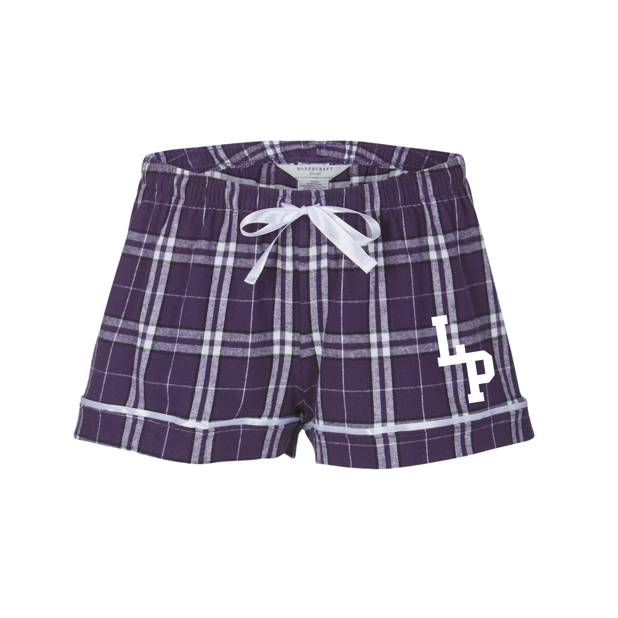Boxercraft Women's Flannel Short (Customized) - Lake Park