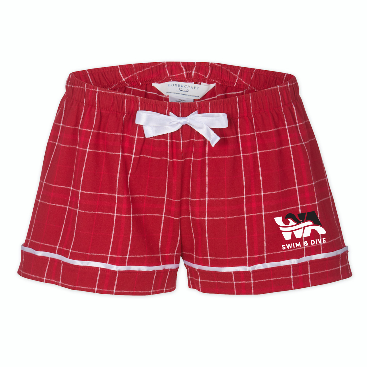 Boxercraft Women's Flannel Short (Customized) - Woodward Academy