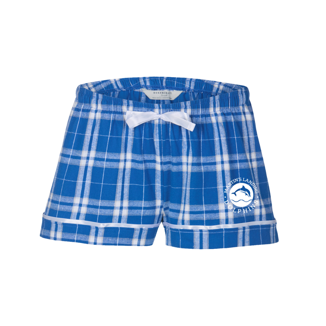 Boxercraft Flannel Shorts (Customized) - Martins Landing