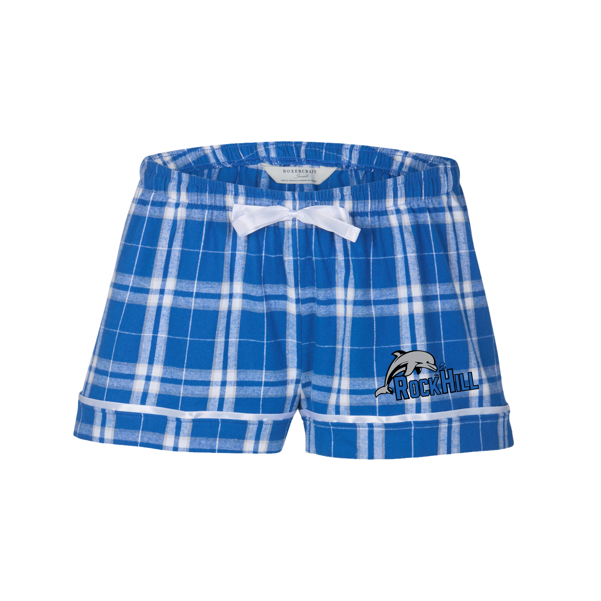 Boxercraft Women's Flannel Short (Heat Press) - Rock Hill