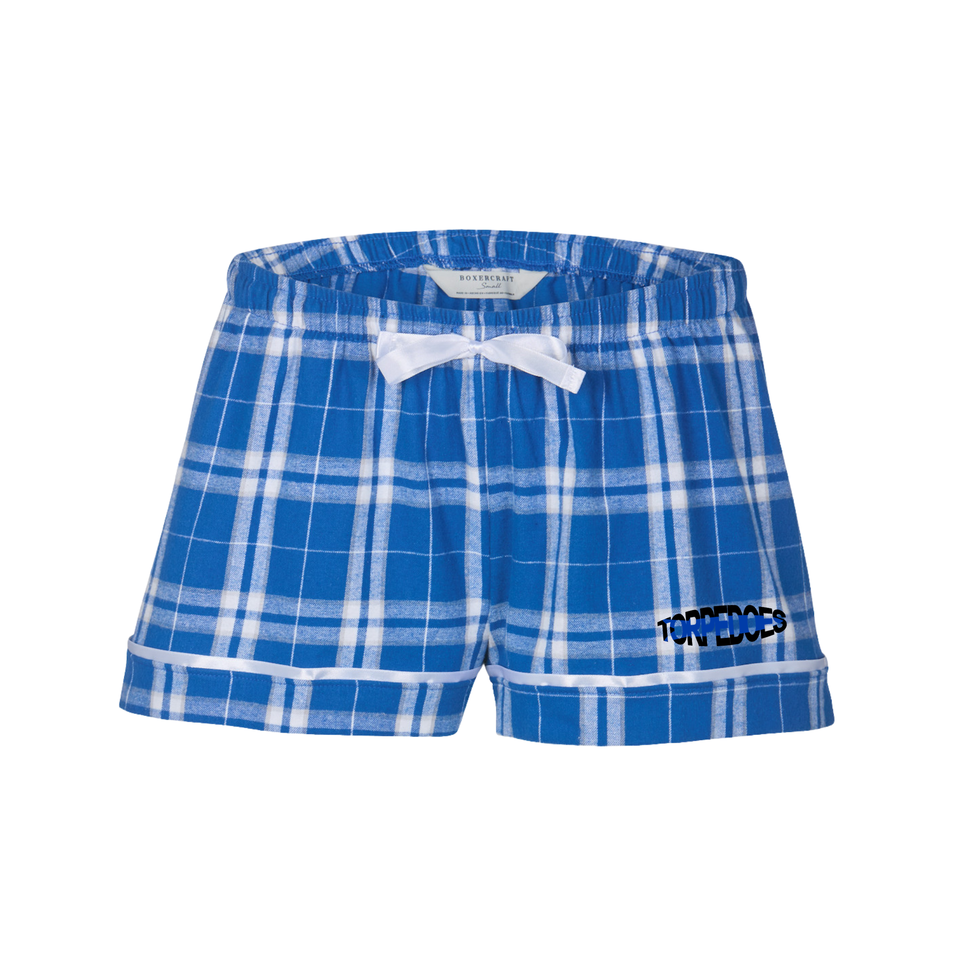 Boxercraft Women's Flannel Short (Customized) - Tuxford