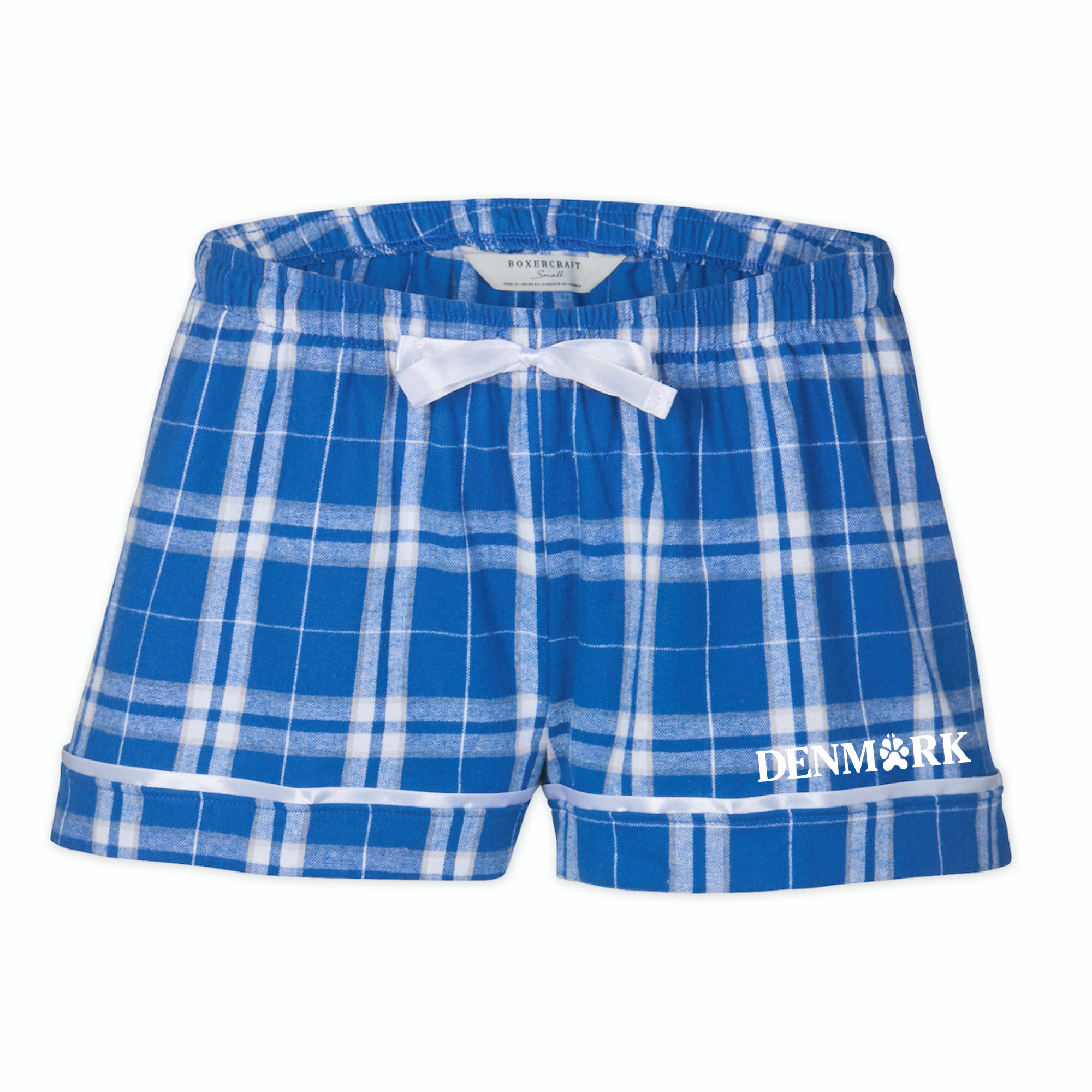 Boxercraft Women's Flannel Short (Customized) - Denmark
