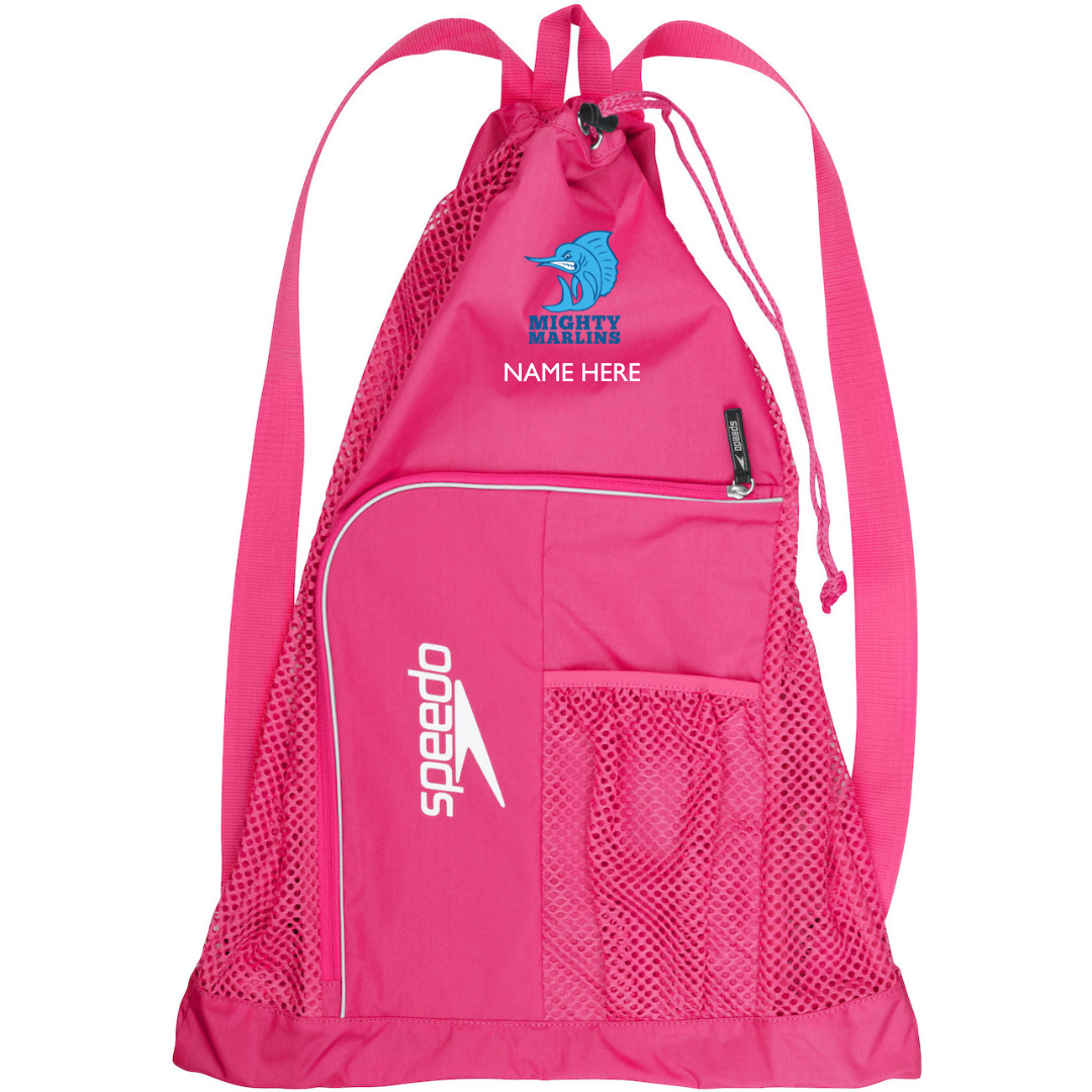 Speedo Deluxe Ventilator Backpack (Customized) - Flowers Crossing