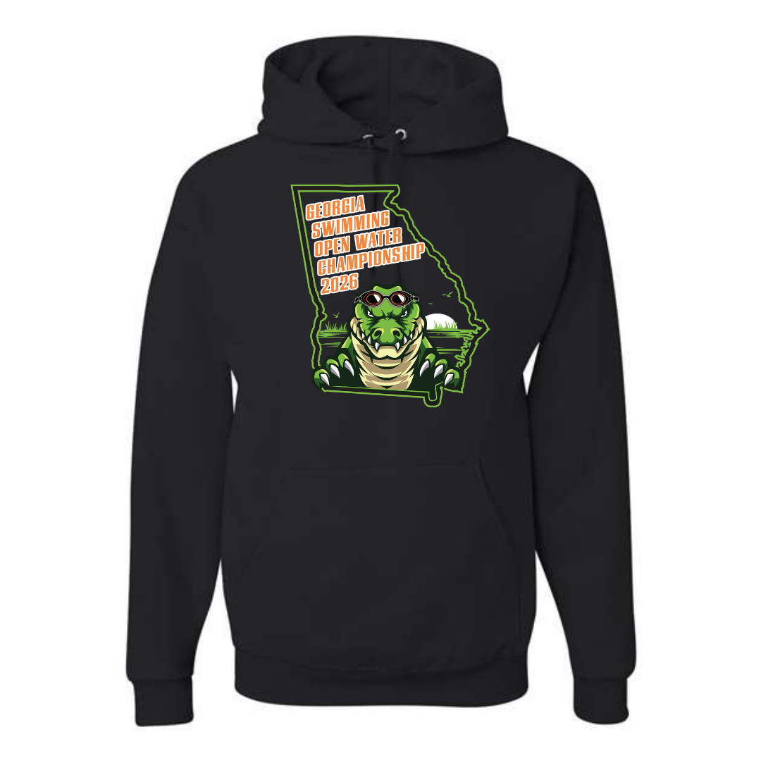 Medium Weight Unisex Hooded Sweatshirt (Customized) - Georgia Open Water 2026
