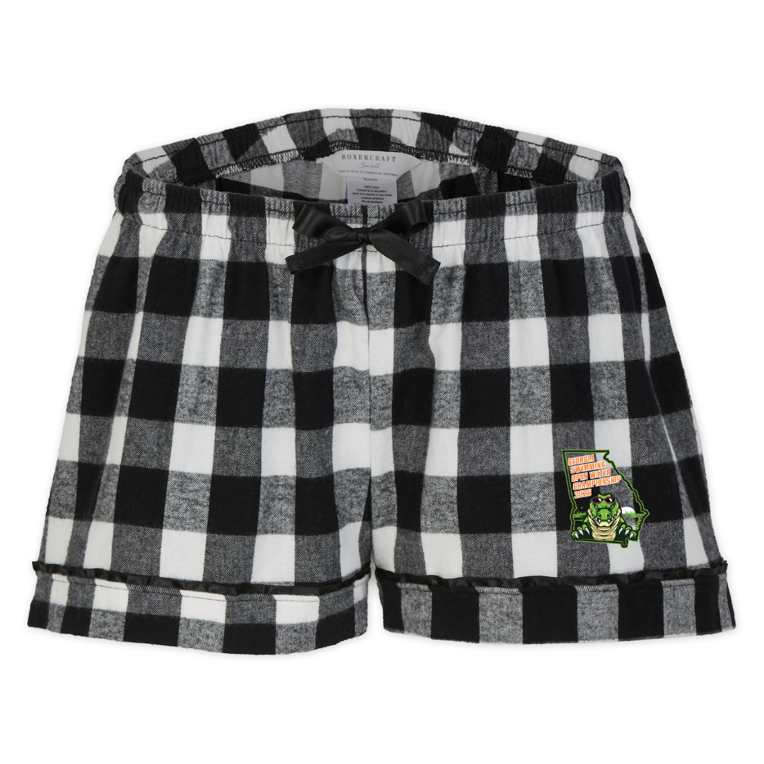 Boxercraft Women's Flannel Short (Customized) - Georgia Open Water 2026