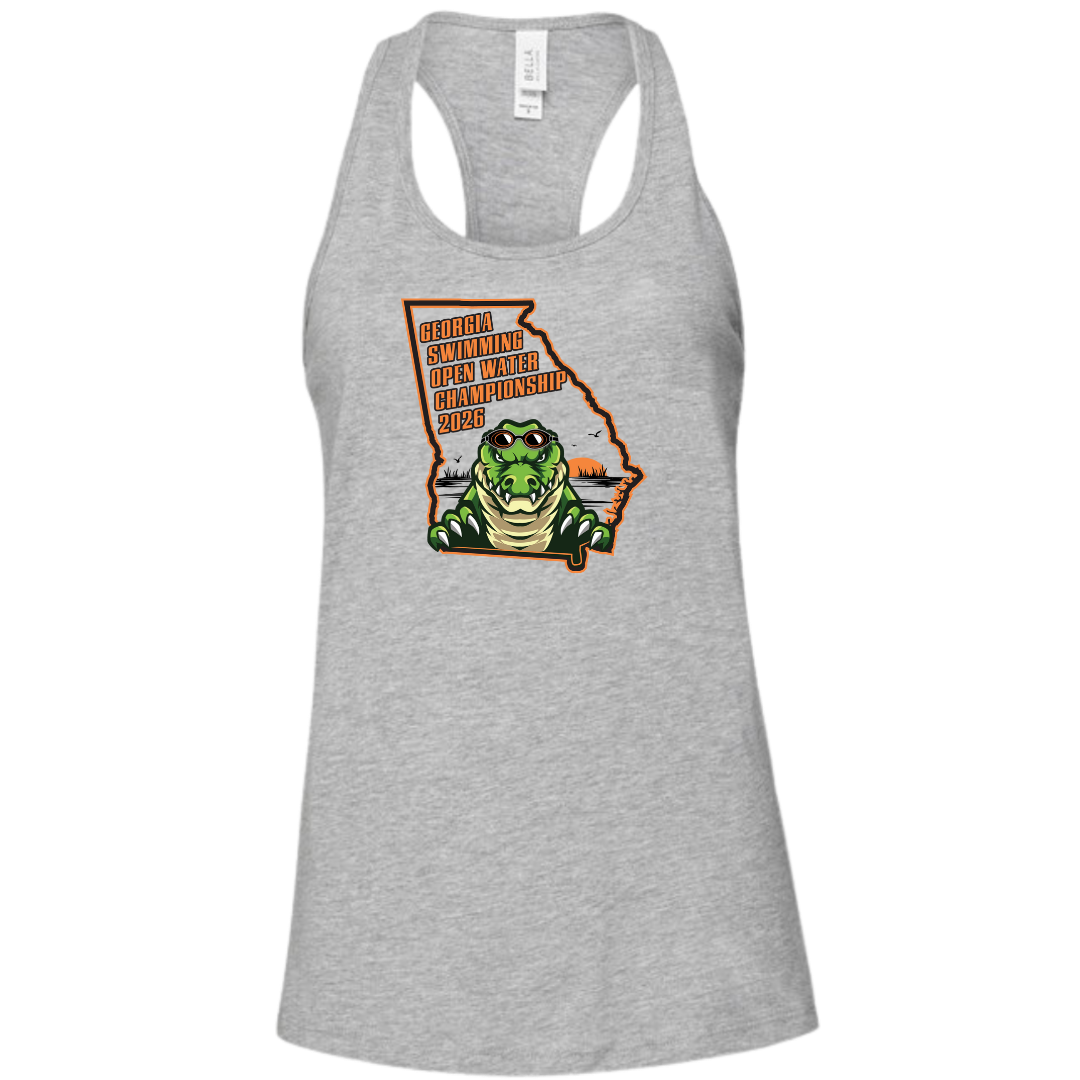 Ladies Racerback Flowy Tank (Customoized) - Georgia Open Water 2026