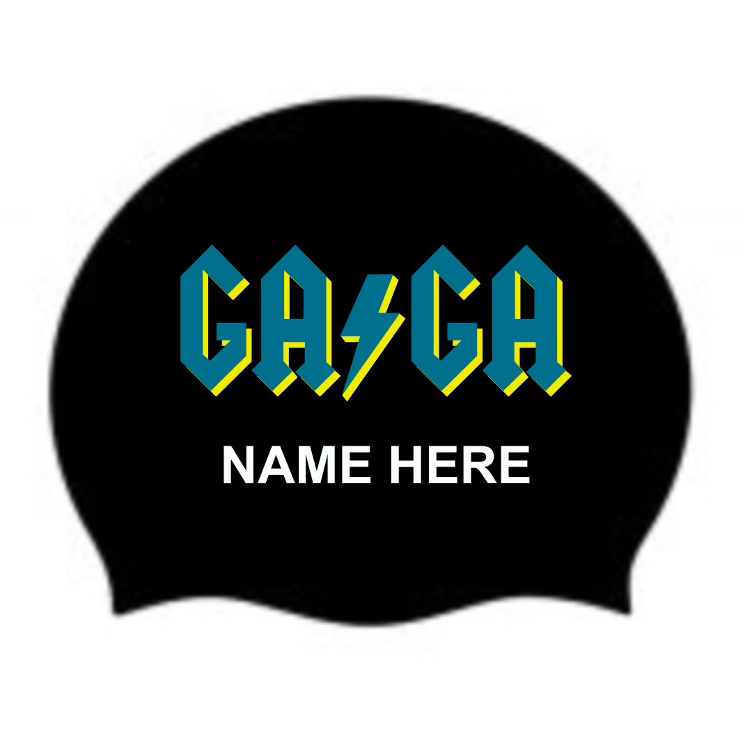Personalized Silicone Caps (2 Caps) - GAGA  (Short Course)