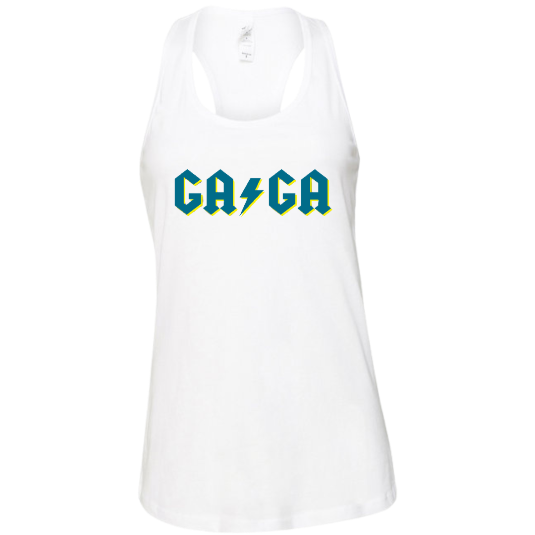 Ladies' Racer Back Tank (Customized) - Gwinnett Aquatics