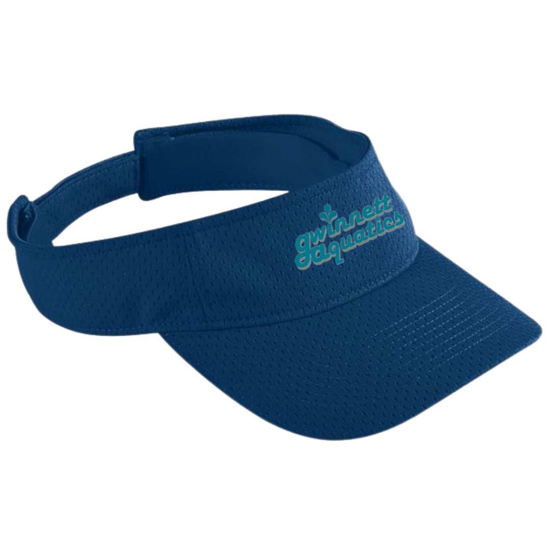 Athletic Mesh Visor (Customized) - Gwinnett Aquatics