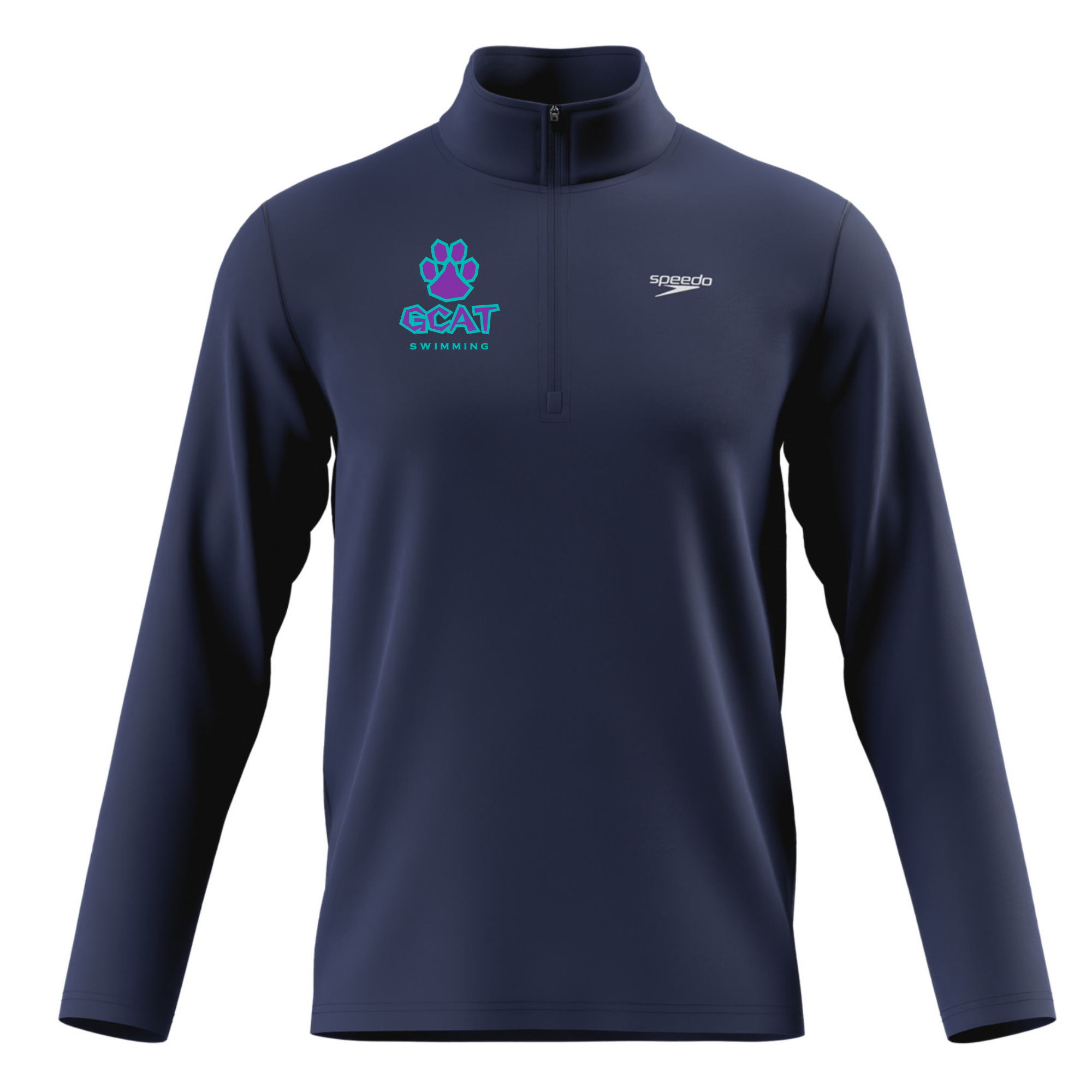 Speedo Unisex Lightweight Jersey 1/4 Zip (Customized) - GCAT