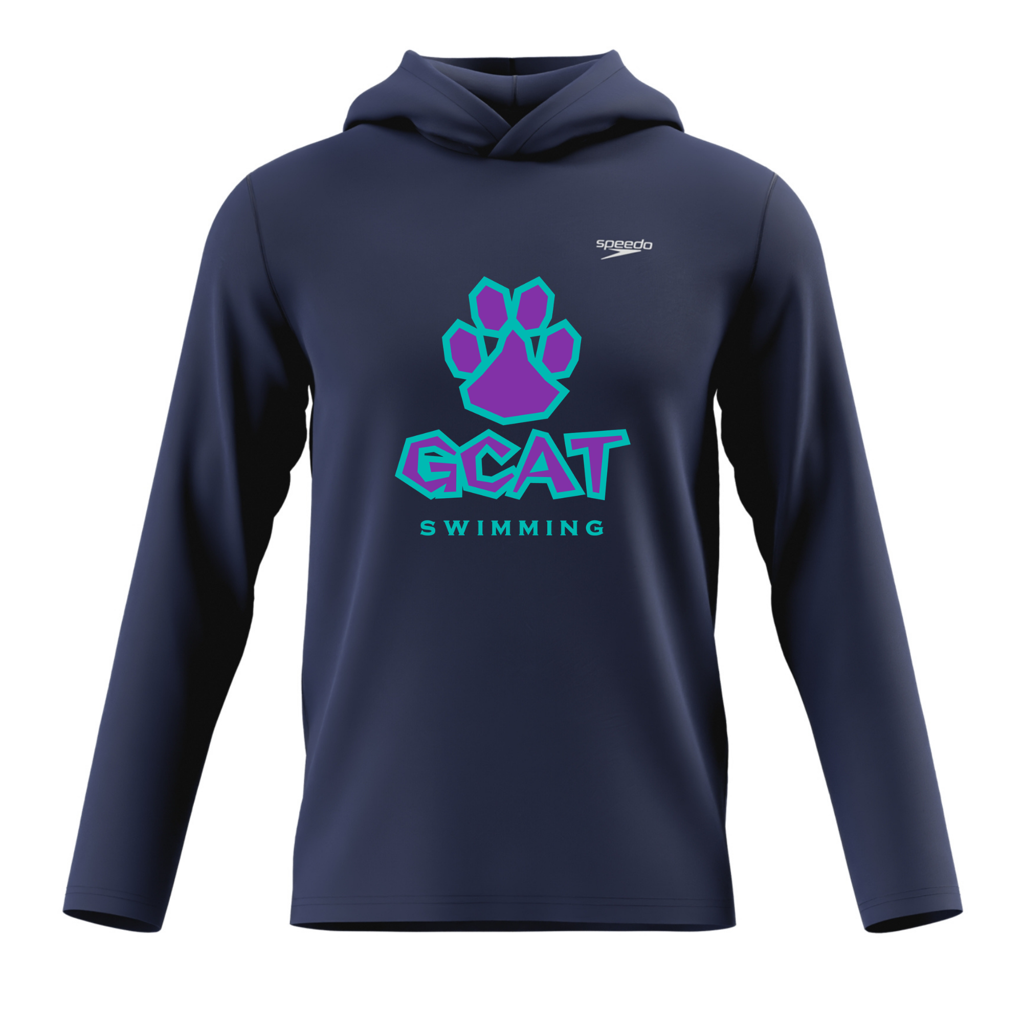 Speedo Unisex Lightweight Jersey Hoodie (Customized) - GCAT