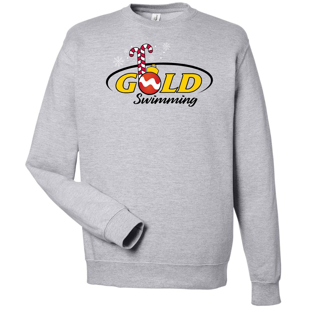 Fleece Crew Neck Sweatshirt Winter Edition (Customized) - Chattahoochee Gold