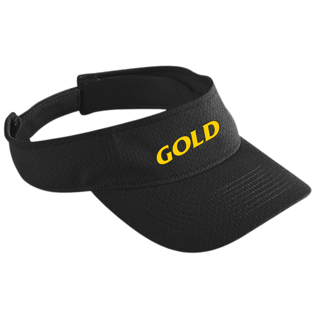 Athletic Mesh Visor (Customized) - Chattahoochee Gold