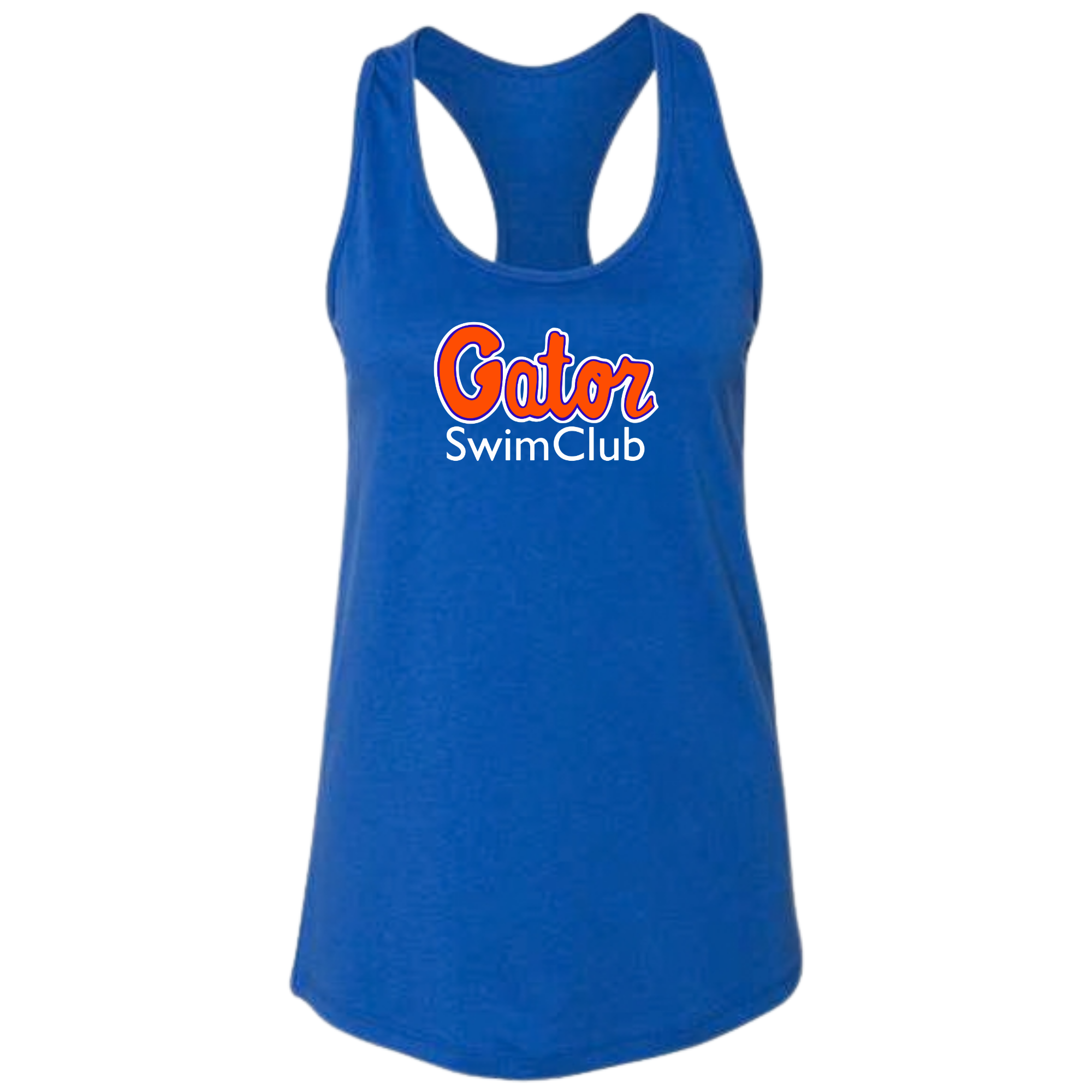 Ladies'  Racerback Tank (Customized) - Gator Swim Club