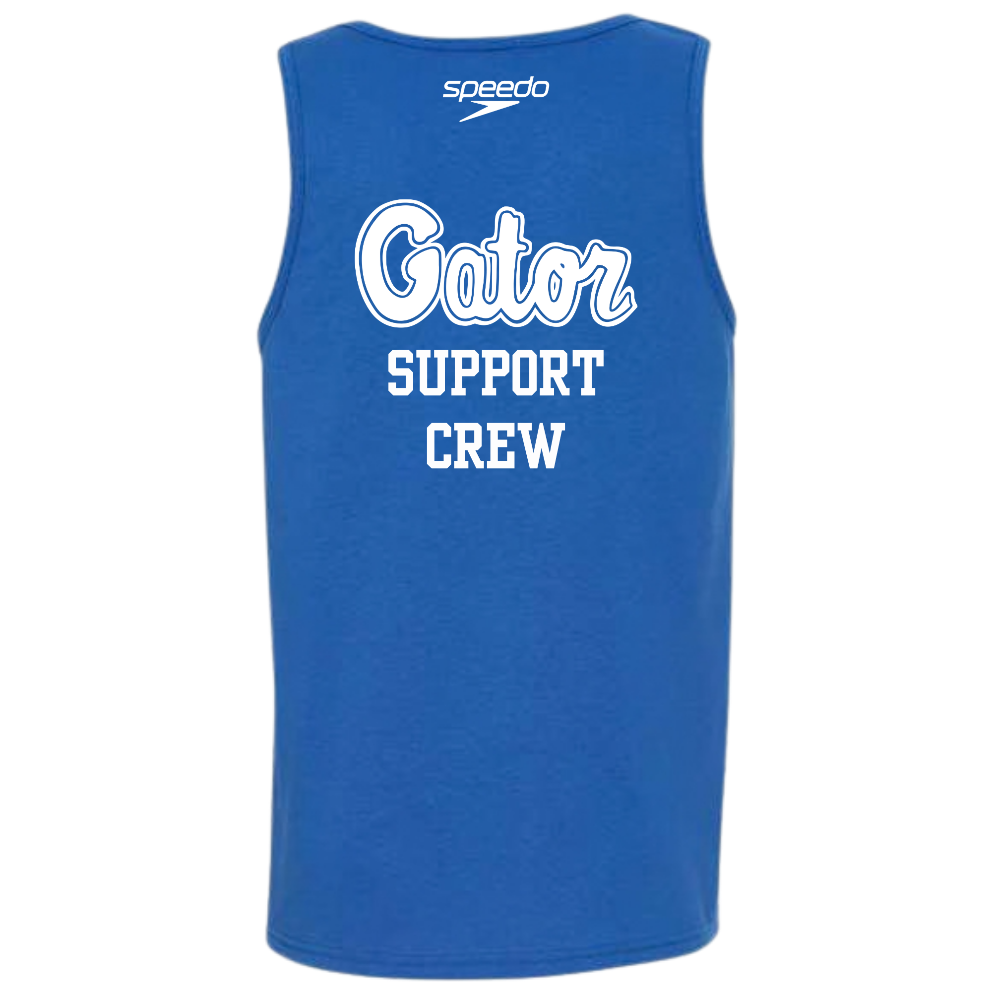 'Support Crew' Unisex Tank (Customized) - Gator Swim Club