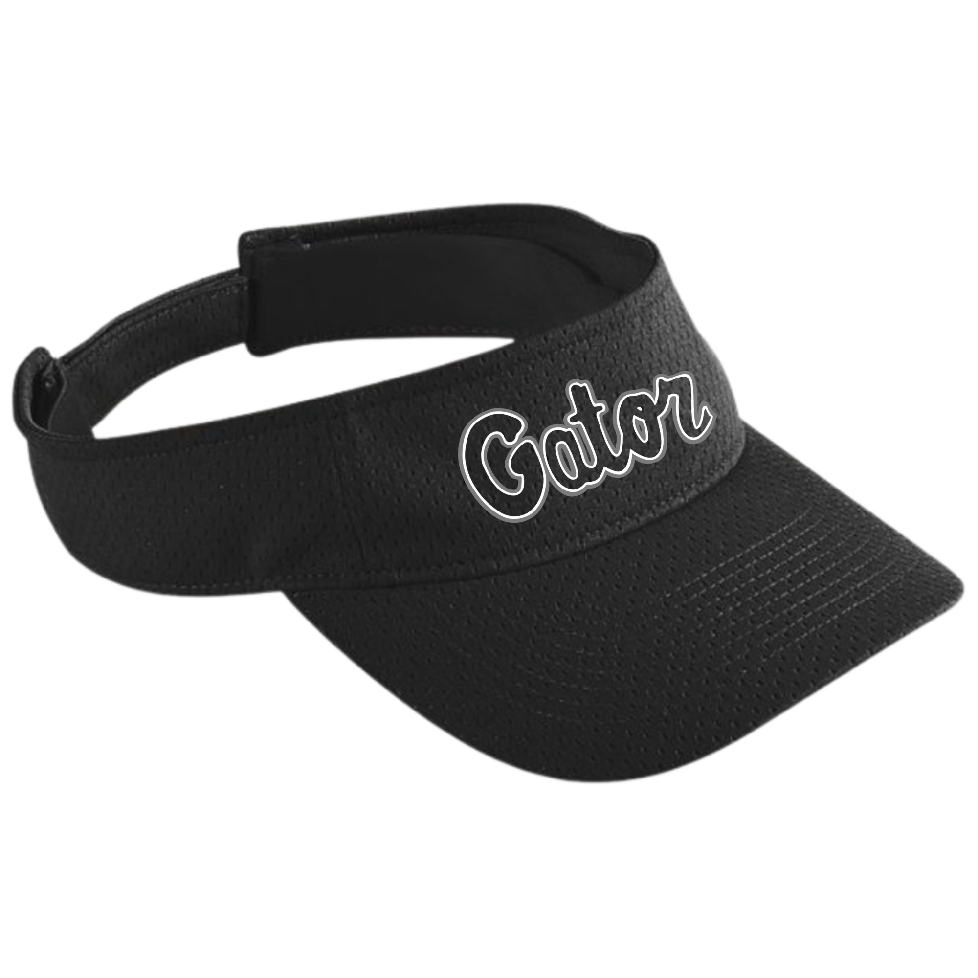 Athletic Mesh Visor (Customized) - Gator Swim Club