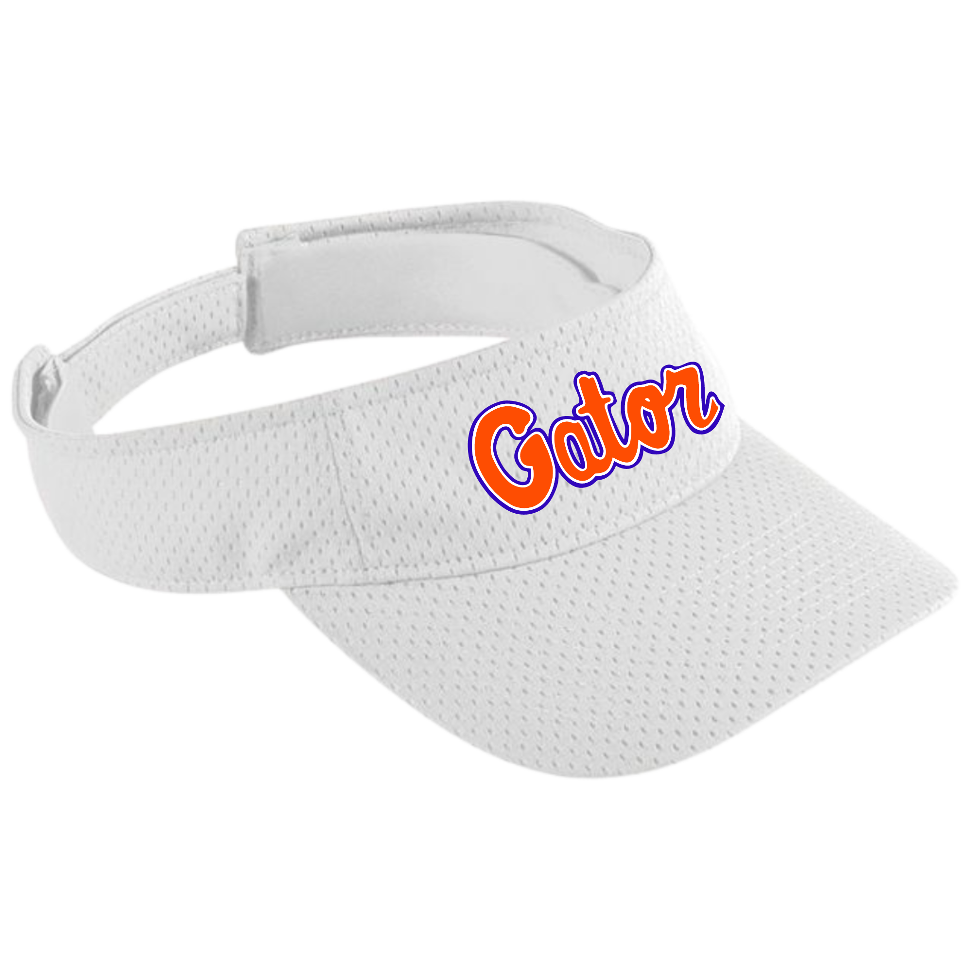 Athletic Mesh Visor (Customized) - Gator Swim Club