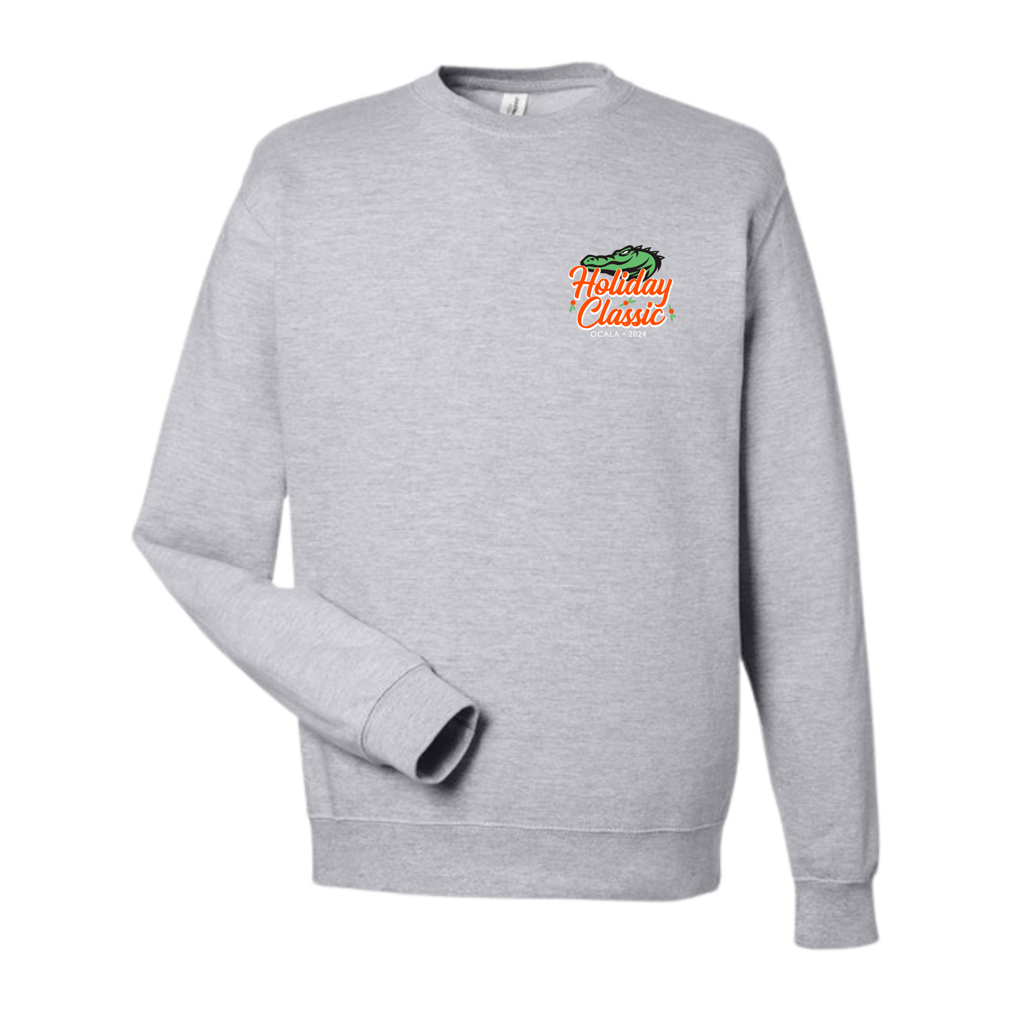 Fleece Crew Neck Sweatshirt Front & Back Logo (Customized) - 2024 Speedo Holiday Classic