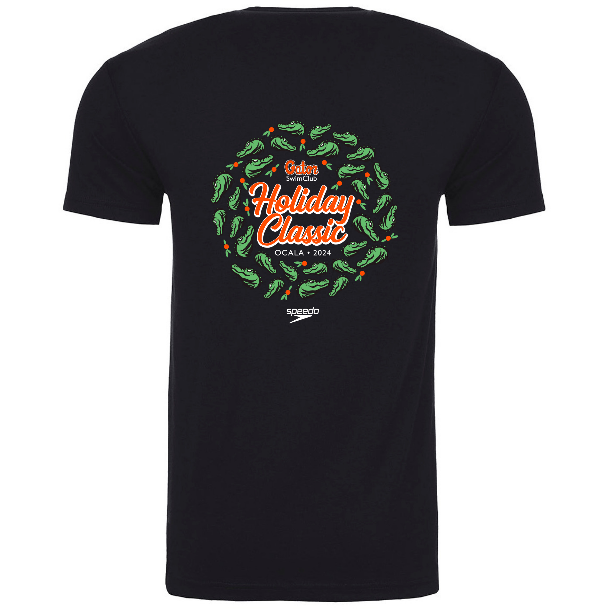 Short Sleeve T-Shirt Front & Back Logo (Customized) - 2024 Speedo Holiday Classic