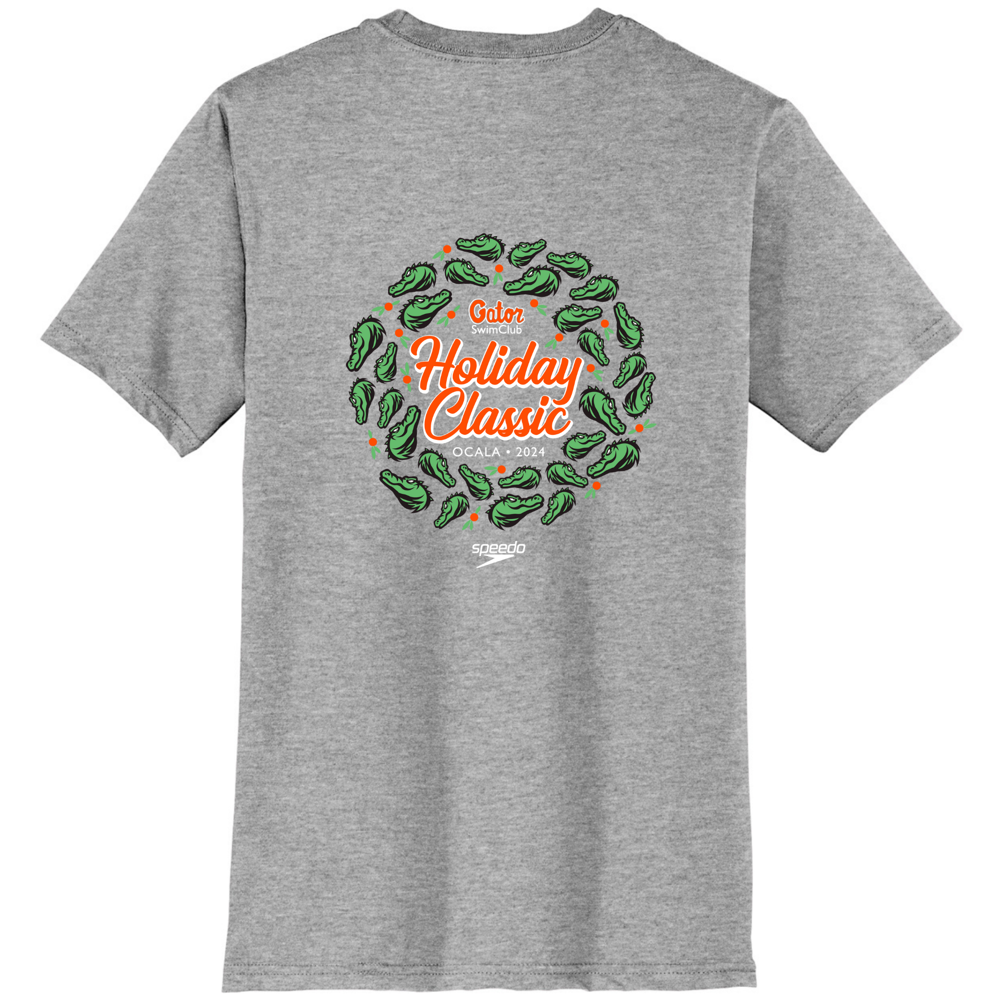 Short Sleeve T-Shirt Front & Back Logo (Customized) - 2024 Speedo Holiday Classic