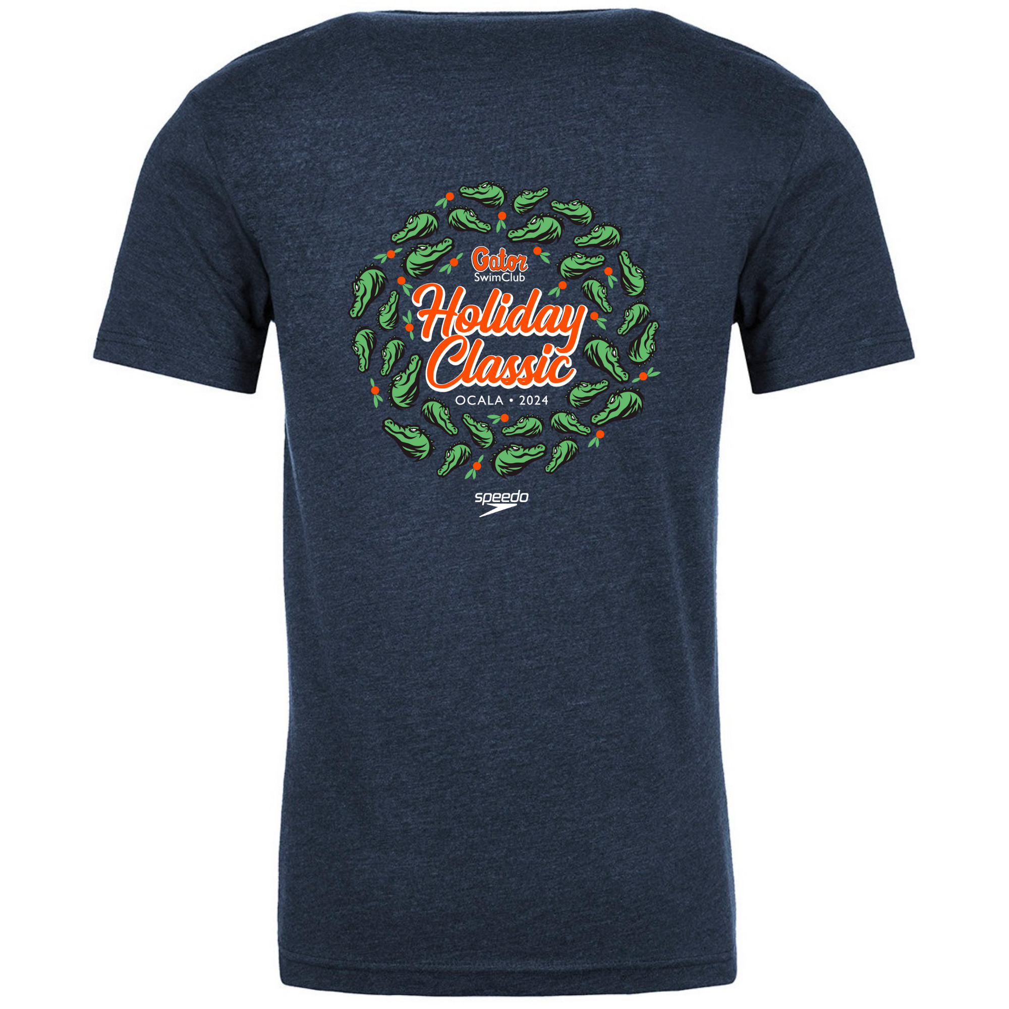 Short Sleeve T-Shirt Front & Back Logo (Customized) - 2024 Speedo Holiday Classic