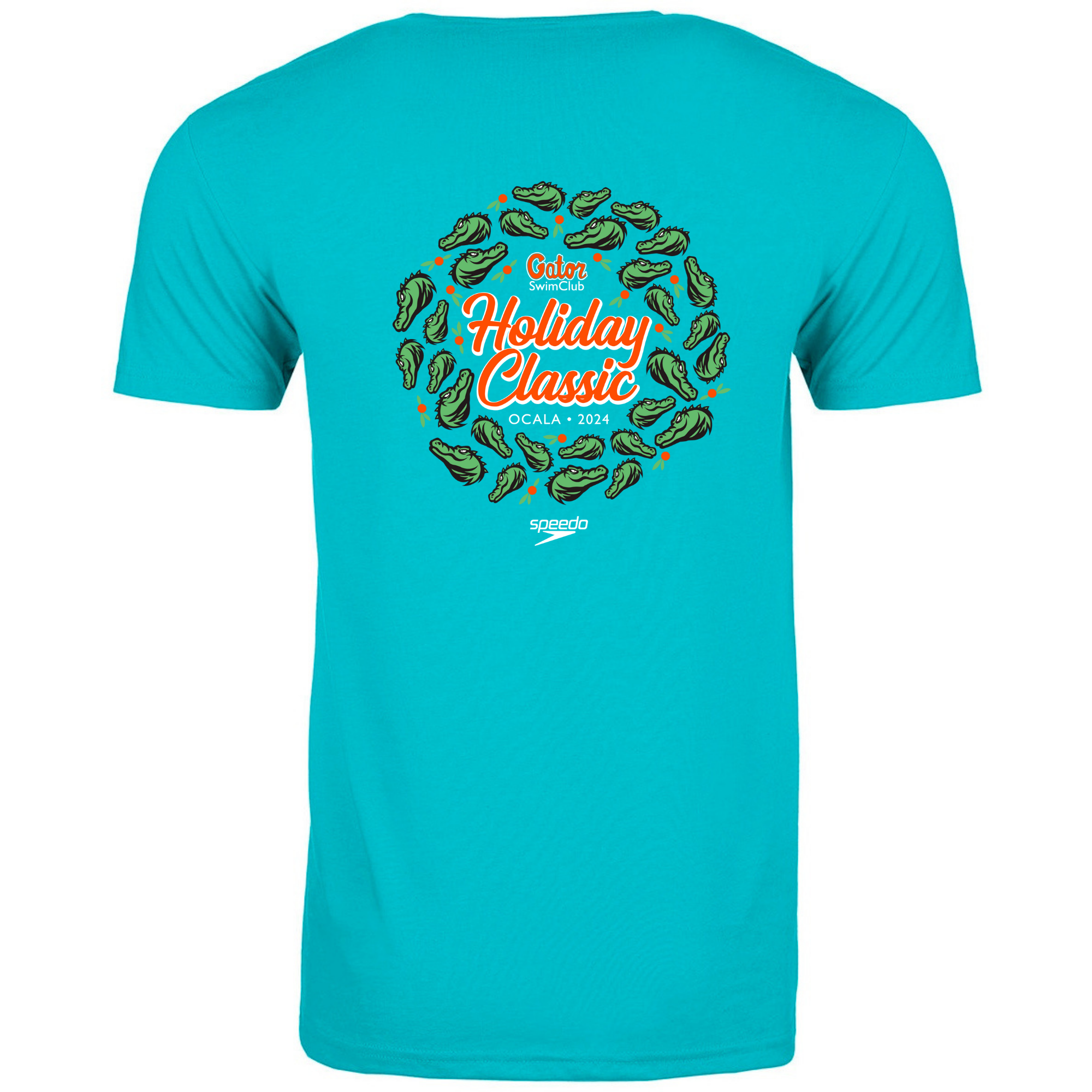 Short Sleeve T-Shirt Front & Back Logo (Customized) - 2024 Speedo Holiday Classic