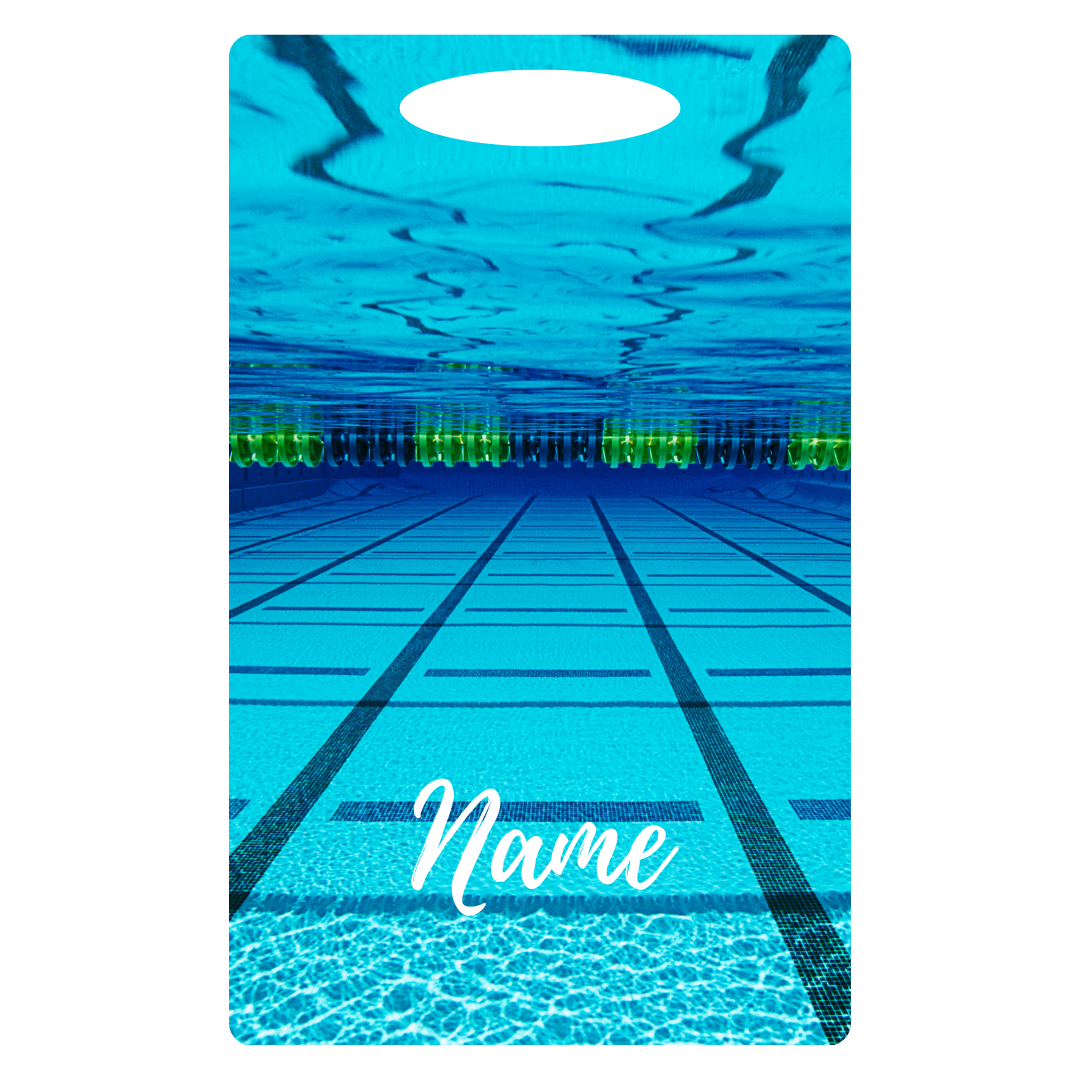Aluminum Bag Tag (Customized) - Pool