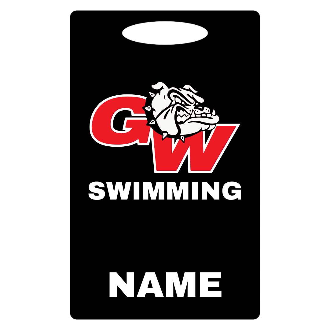 Aluminum Bag Tag (Customized) - George Walton