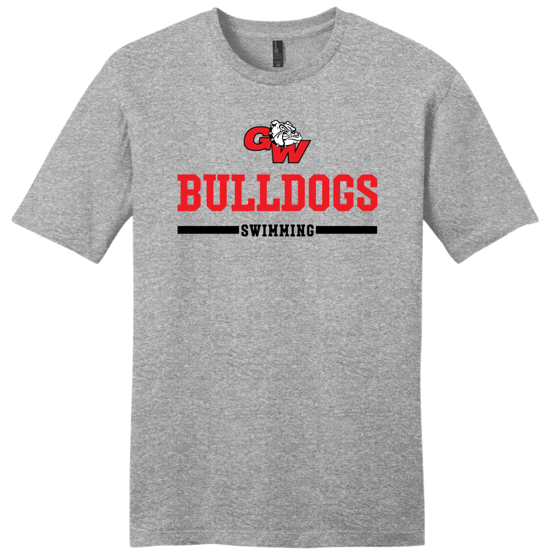 Short Sleeve T-Shirt Bulldogs Logo (Customized) - George Walton