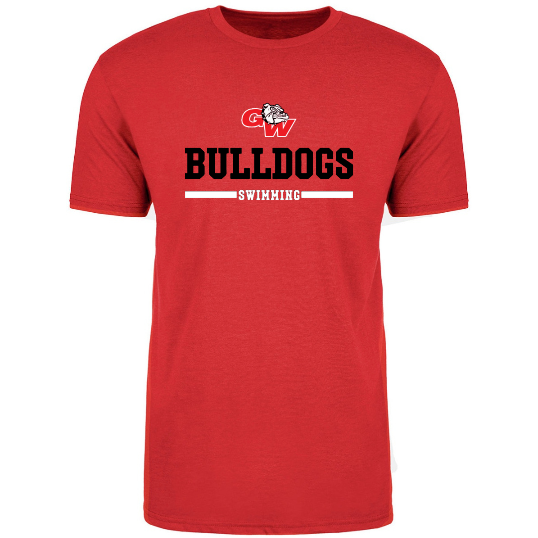 Short Sleeve T-Shirt Bulldogs Logo (Customized) - George Walton