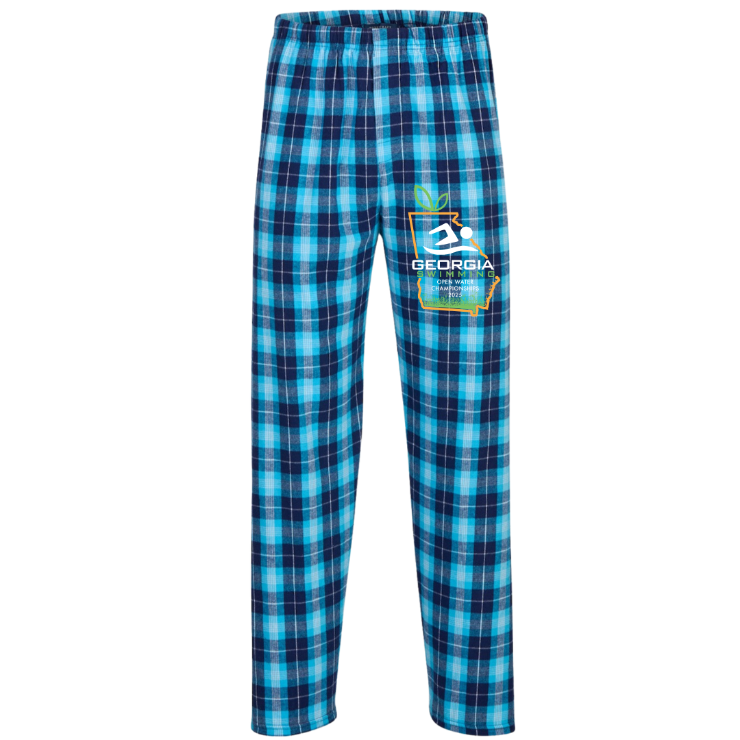 Boxercraft Flannel Pants (Customized) - Georgia Open Water Championships 2025