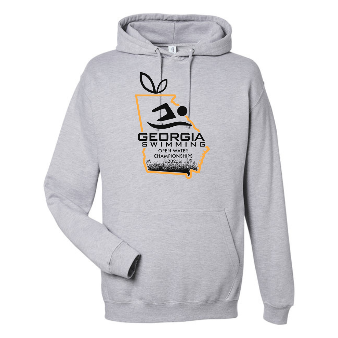 Medium Weight Unisex Hooded Sweatshirt (Customized) - Georgia Open Water Championships 2025