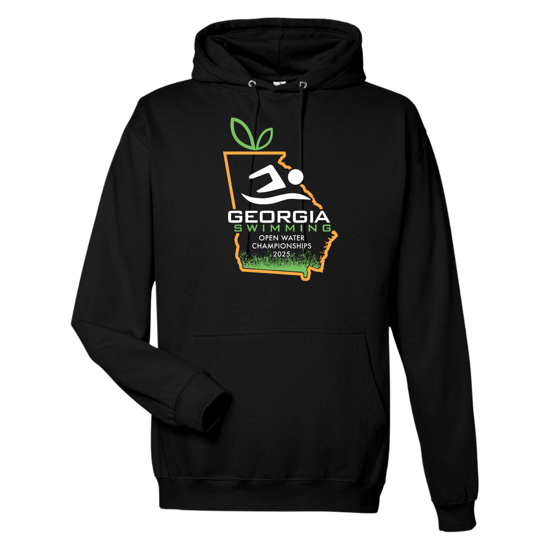 Medium Weight Unisex Hooded Sweatshirt (Customized) - Georgia Open Water Championships 2025