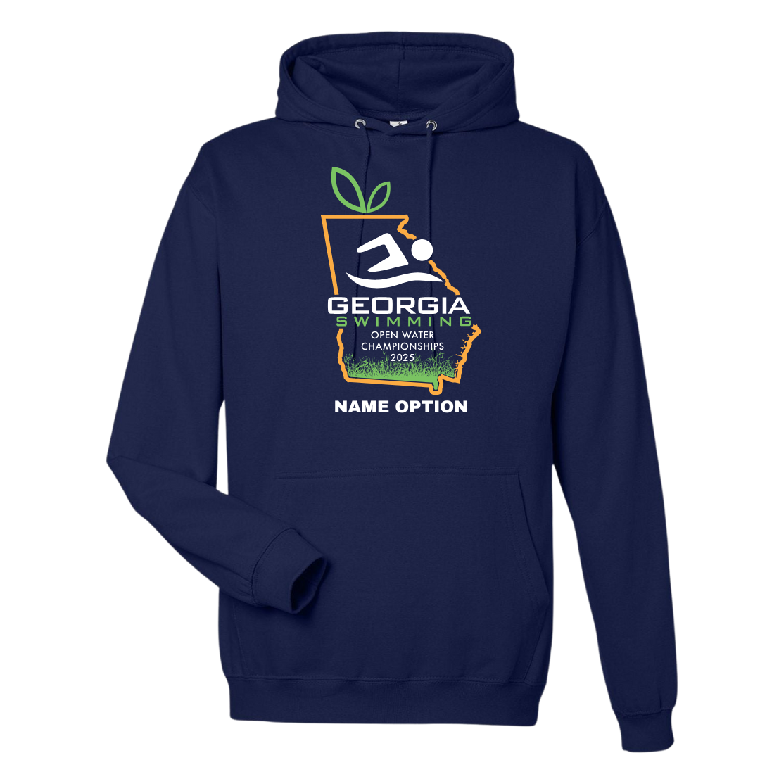 Medium Weight Unisex Hooded Sweatshirt (Customized) - Georgia Open Water Championships 2025