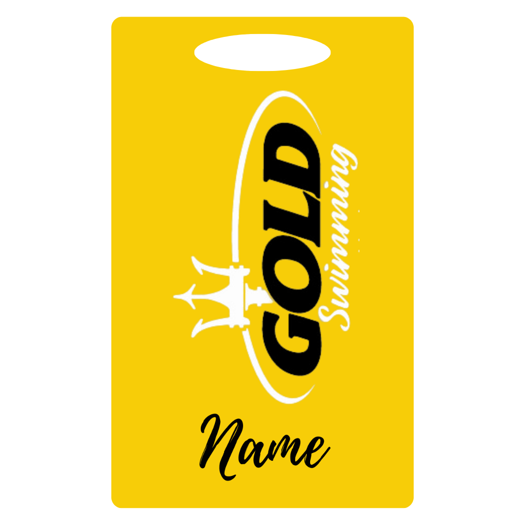 Aluminum Bag Tag (Customized) - Chattahoochee Gold